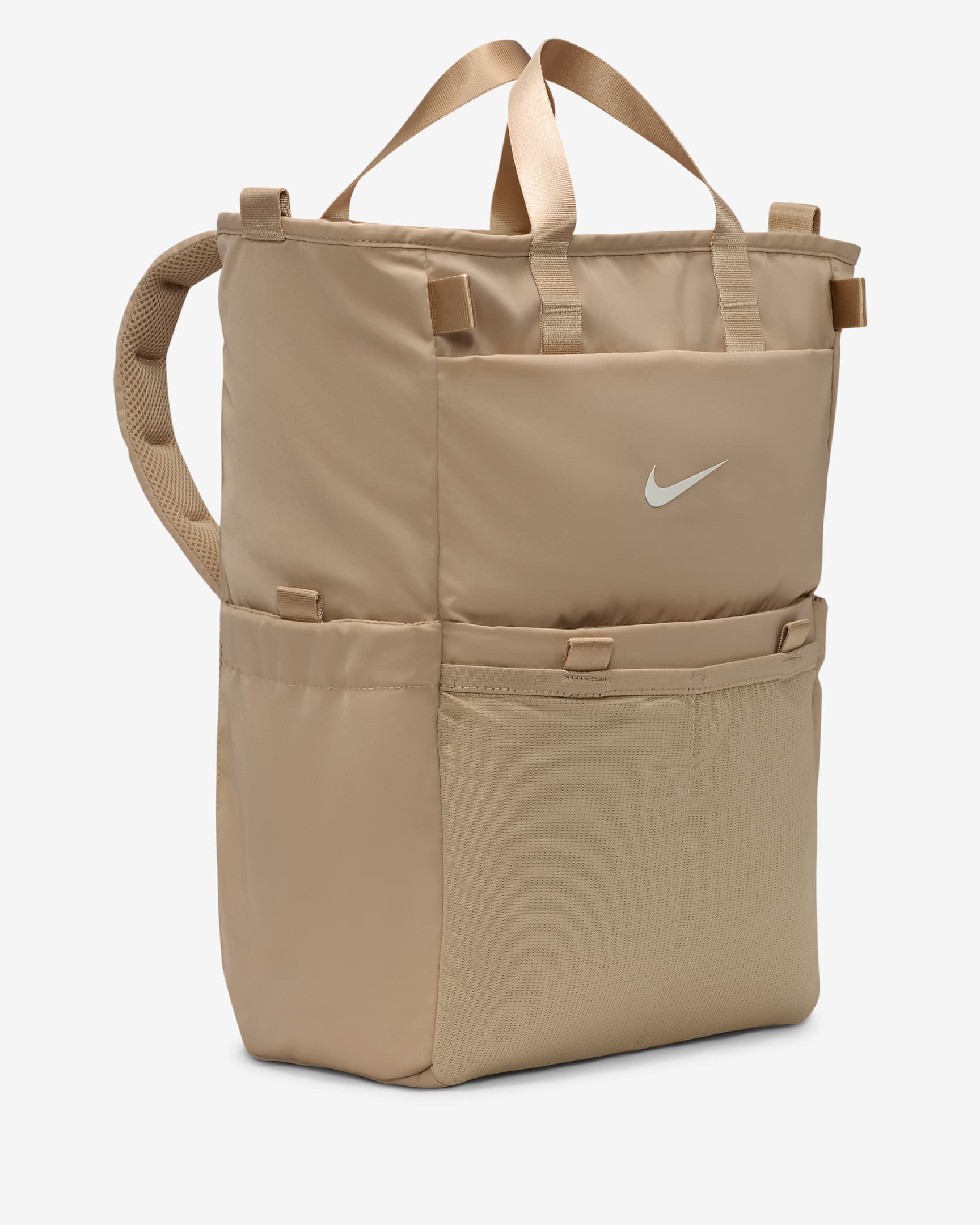 Pañalera convertible Nike (M) (maternidad) (25 L) - Cáñamo/Cáñamo/Vela