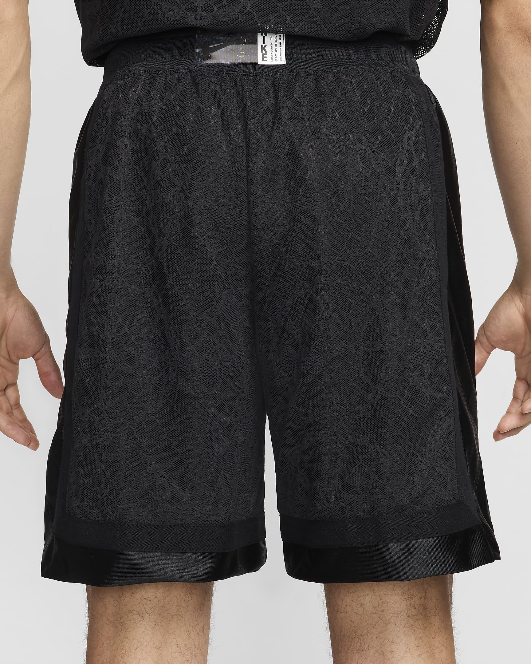 Nike DNA Men's 20cm (approx.) Dri-FIT Basketball Shorts - Black/Black/Black