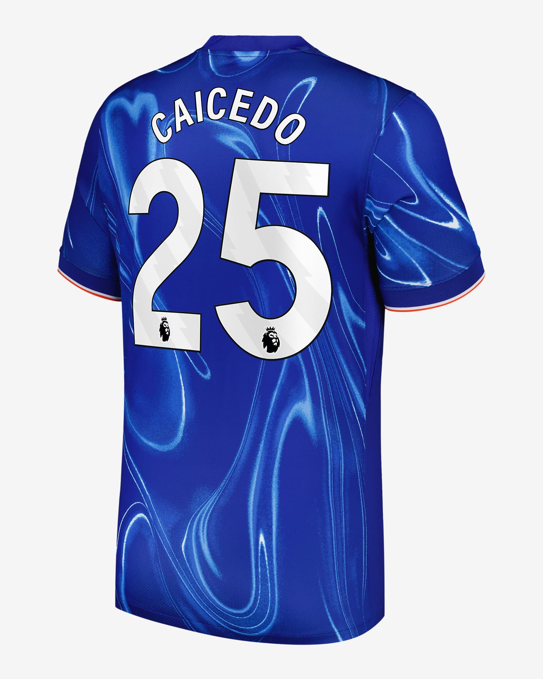 Moisés Caicedo Chelsea 2024/25 Stadium Home Men's Nike DriFIT Soccer