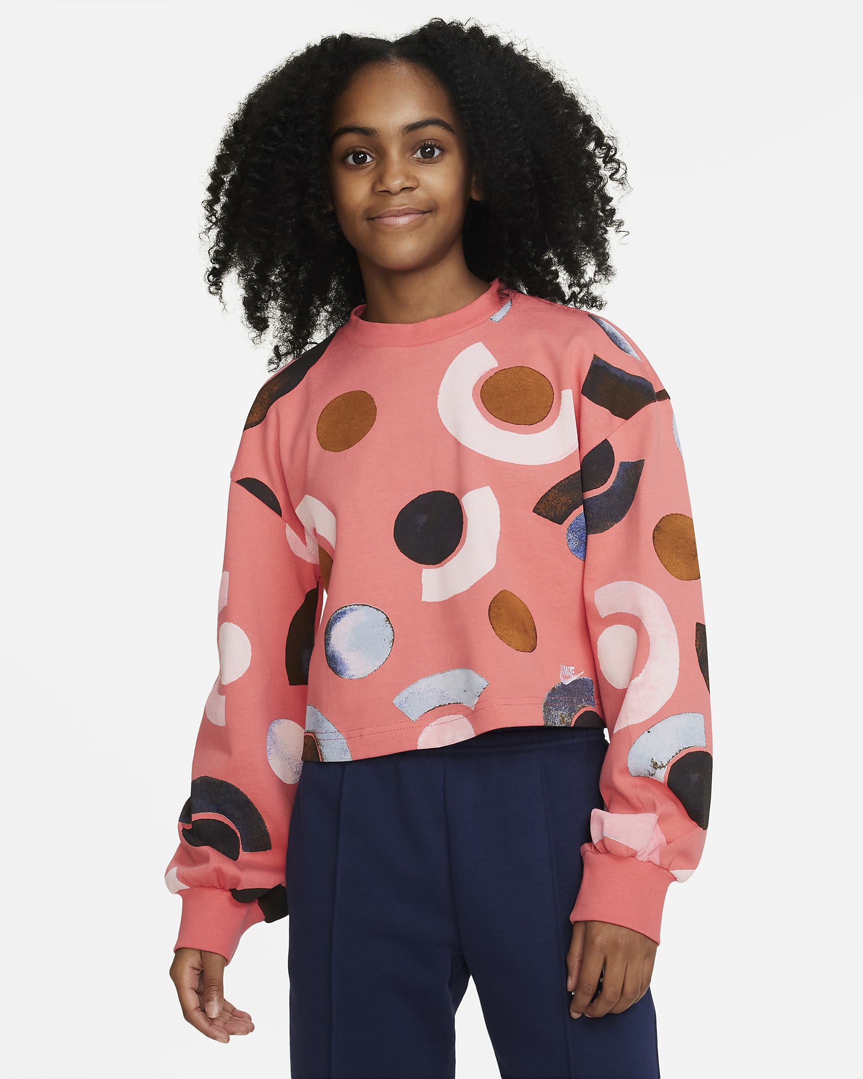 childrens nike crop tops