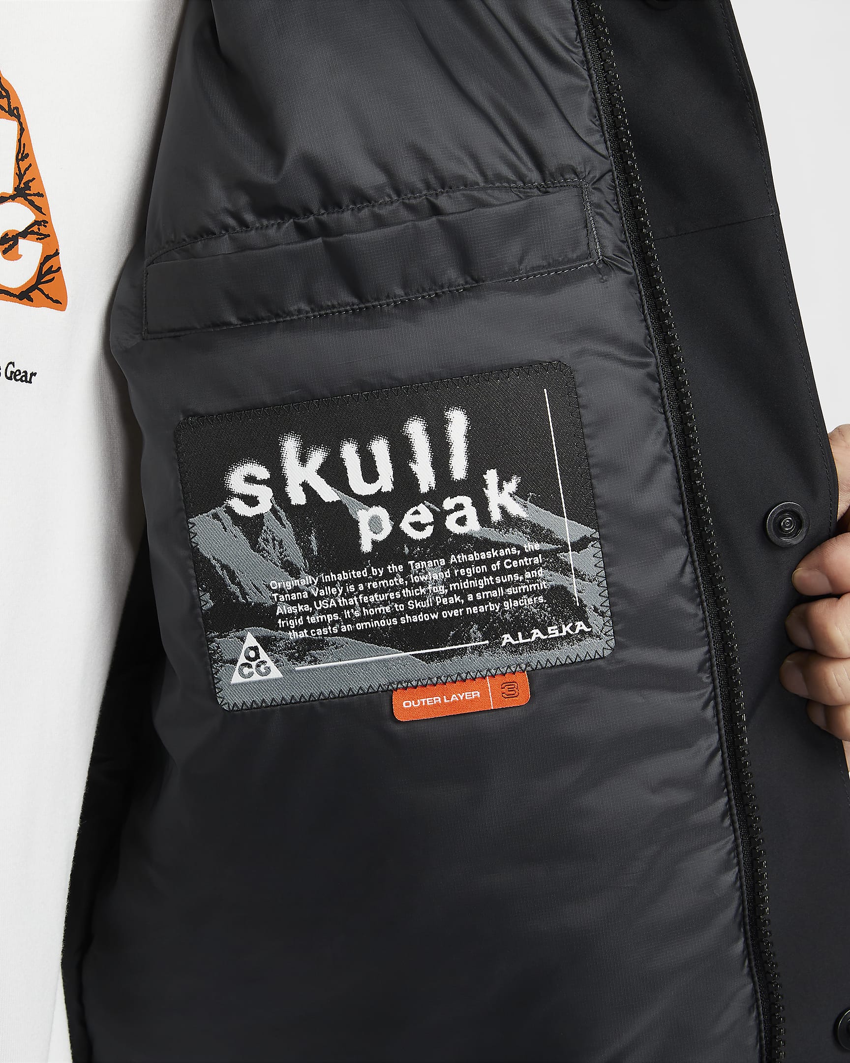 ナイキ ACG PrimaLoft® "Skull Peak" メンズ Storm-FIT ジャケット - ブラック/アンスラサイト/ブラック/サミットホワイト