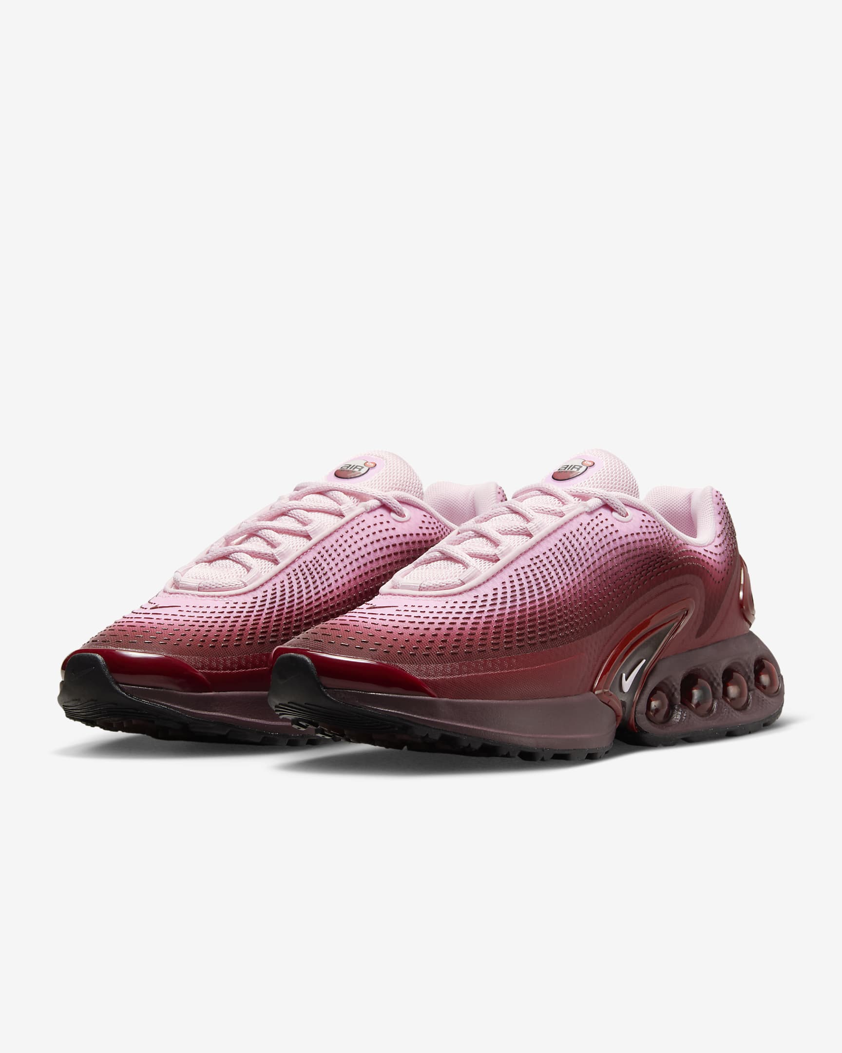 Chaussure Nike Air Max DN pour femme - Team Red/Burgundy Crush/Noir/Pink Foam