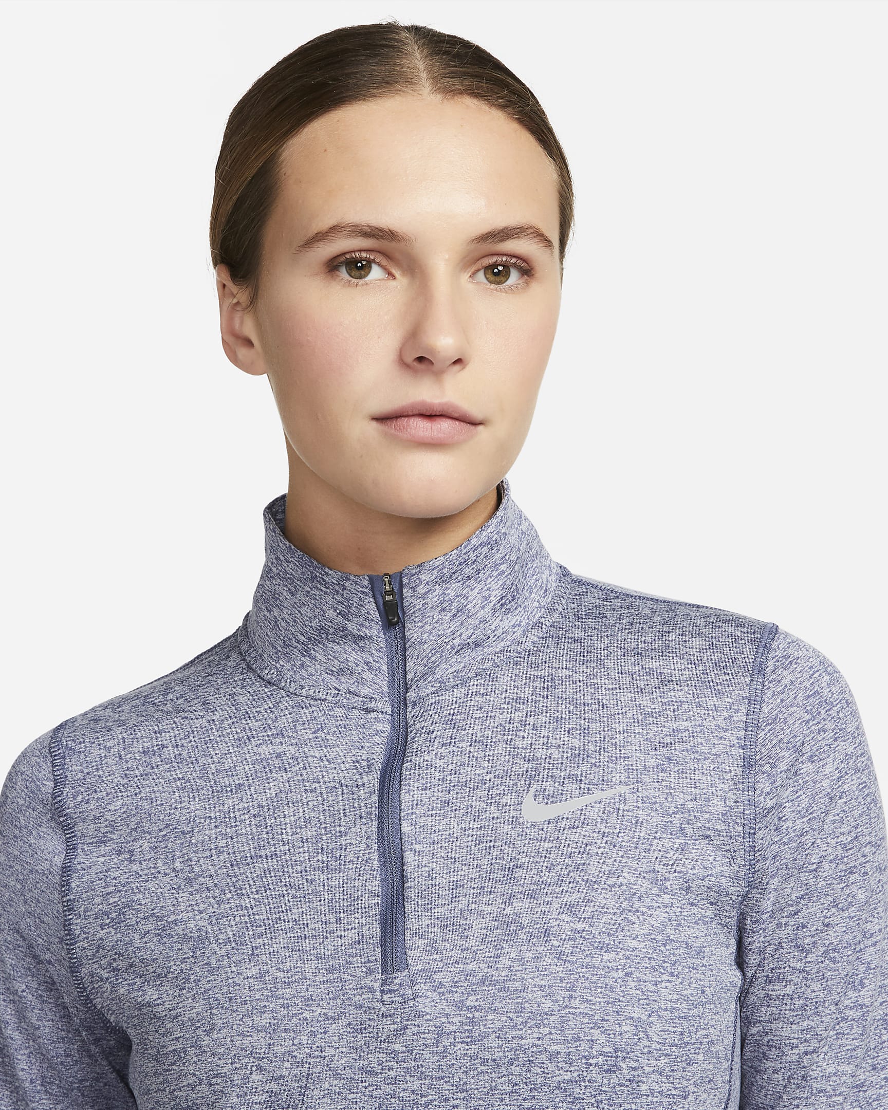 nike element half zip running top womens
