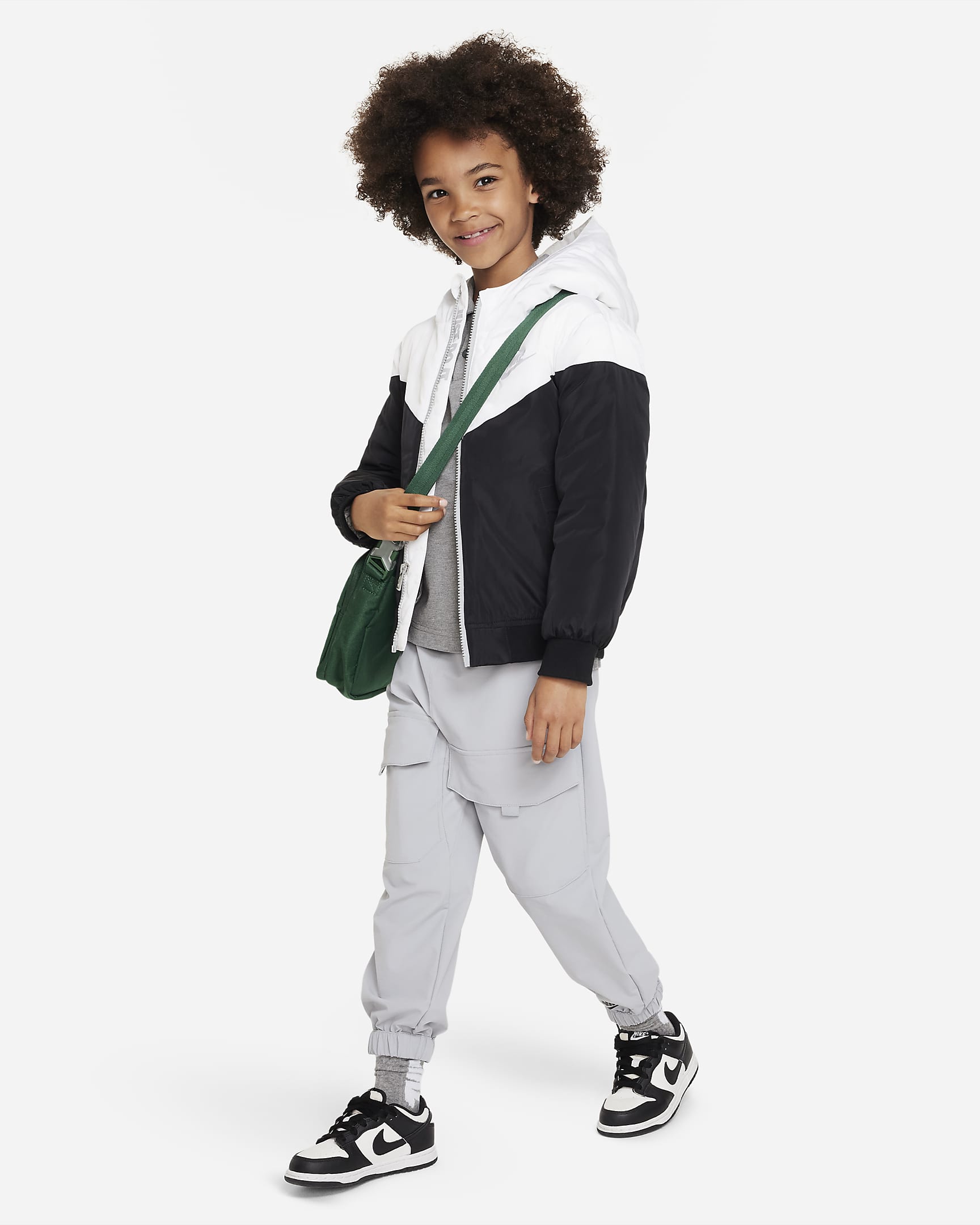 Nike Windrunner Insulated Jacket Little Kids Jacket - White