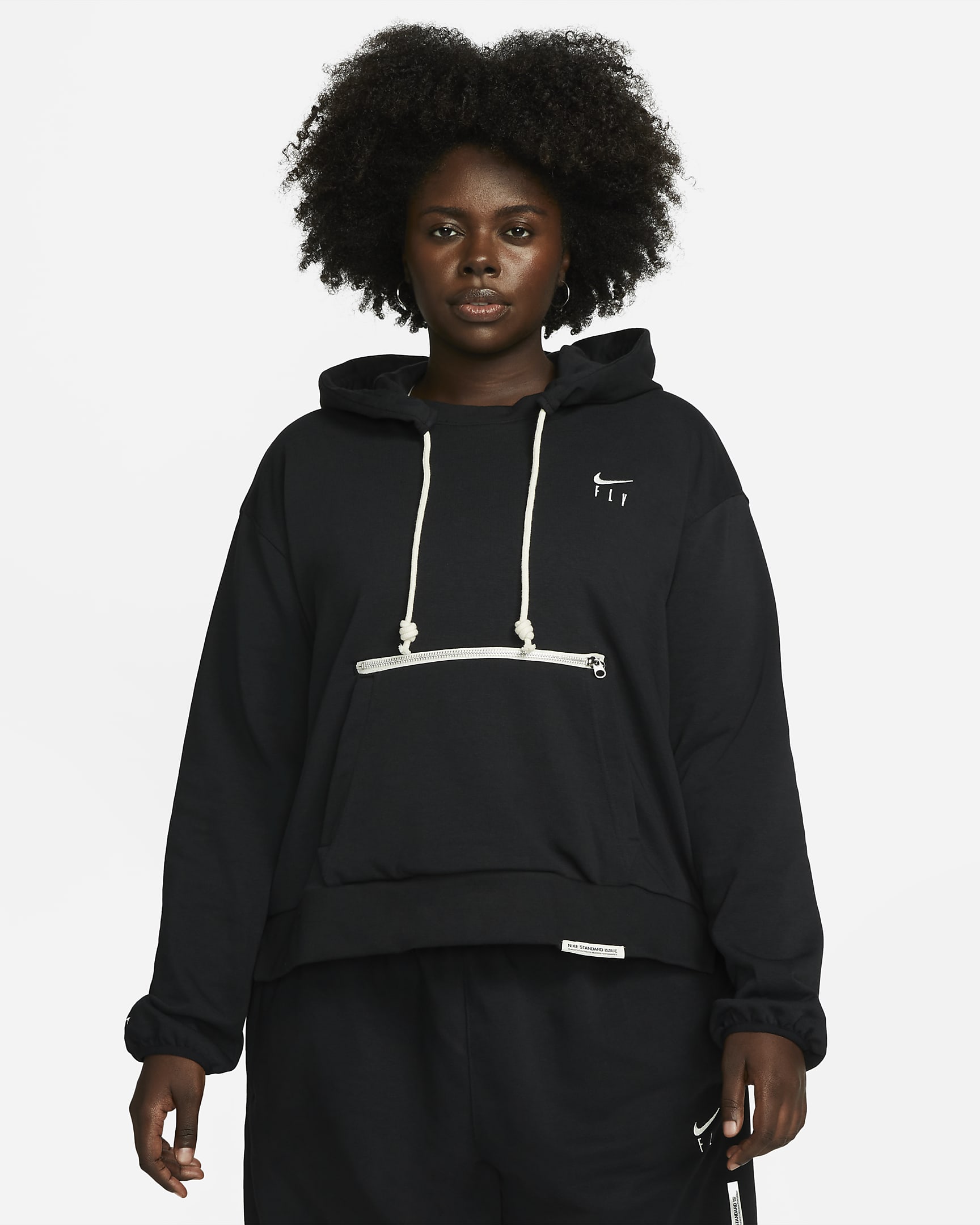 Nike DriFIT Women's Pullover Basketball Hoodie (Plus Size).