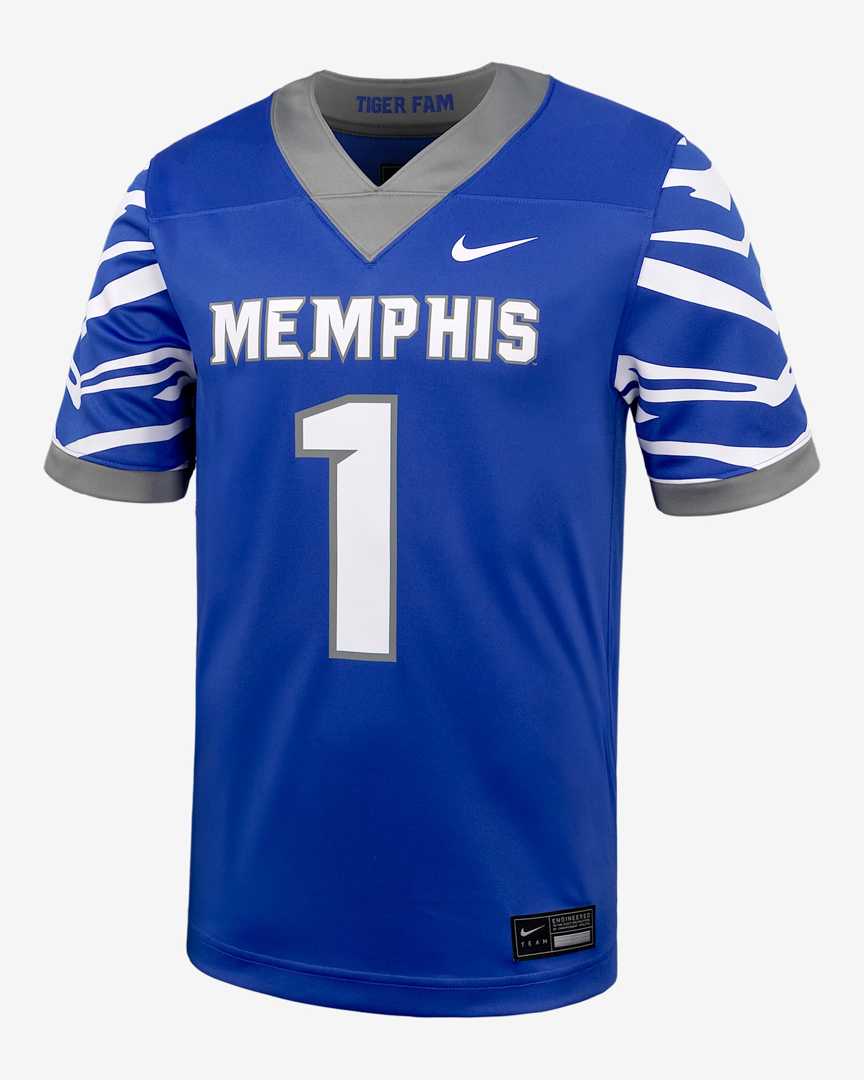 Memphis Men's Nike College Football Replica Jersey - Game Royal