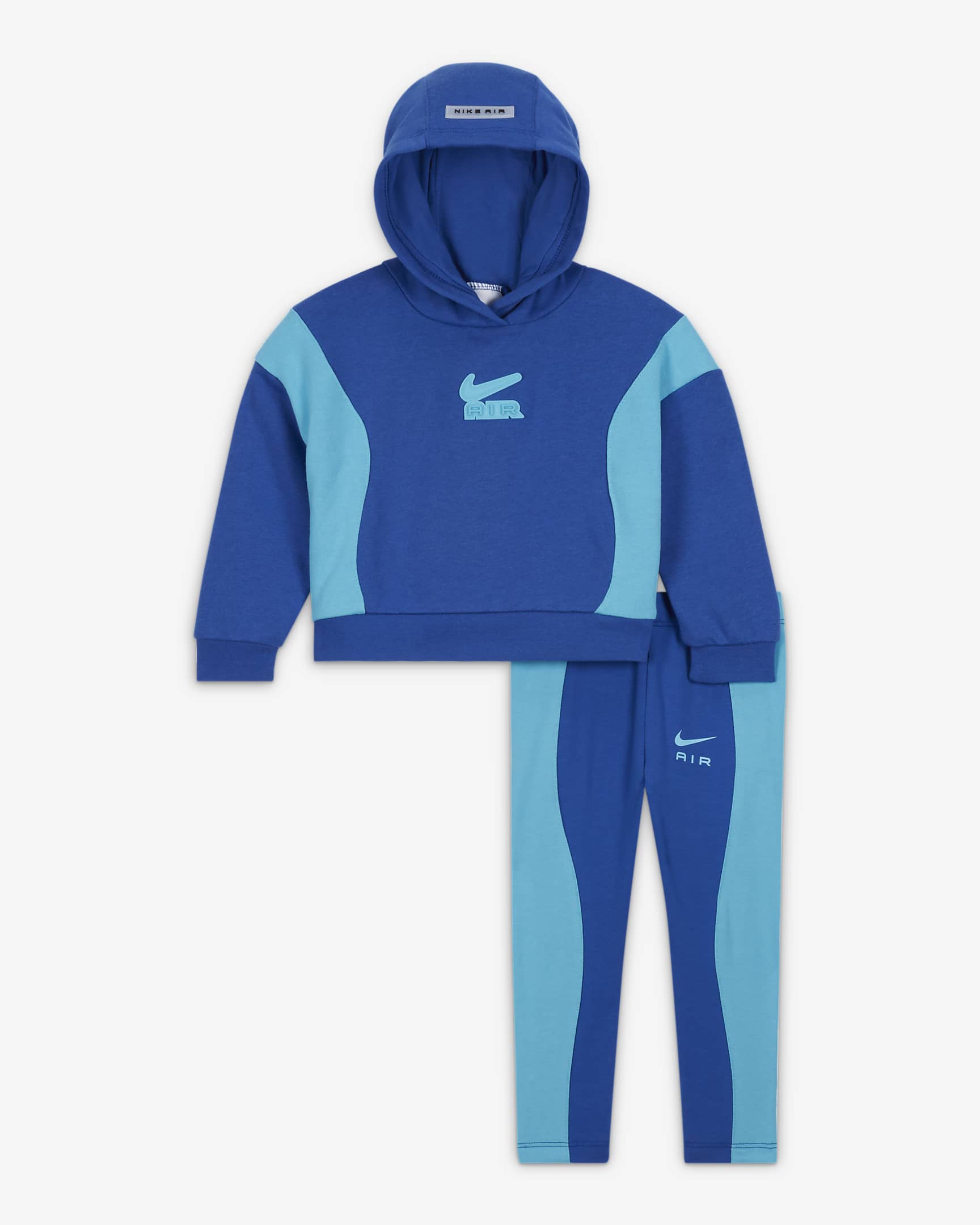 Nike Air French Terry Pullover and Leggings Set Baby (12-24M) Set. Nike.com