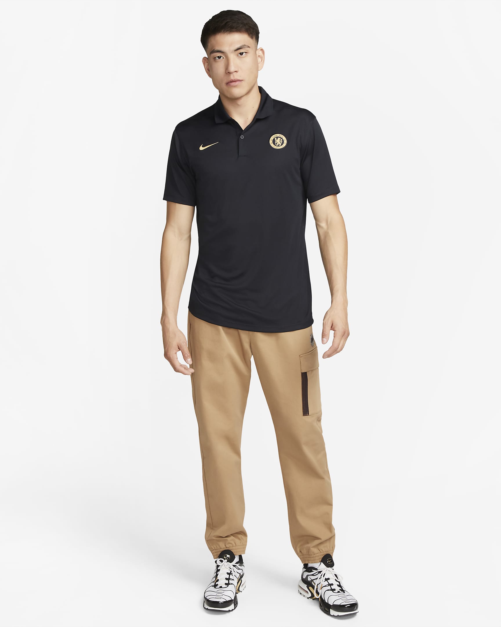 Chelsea F.C. Victory Men's Nike DriFIT Football Polo. Nike CA