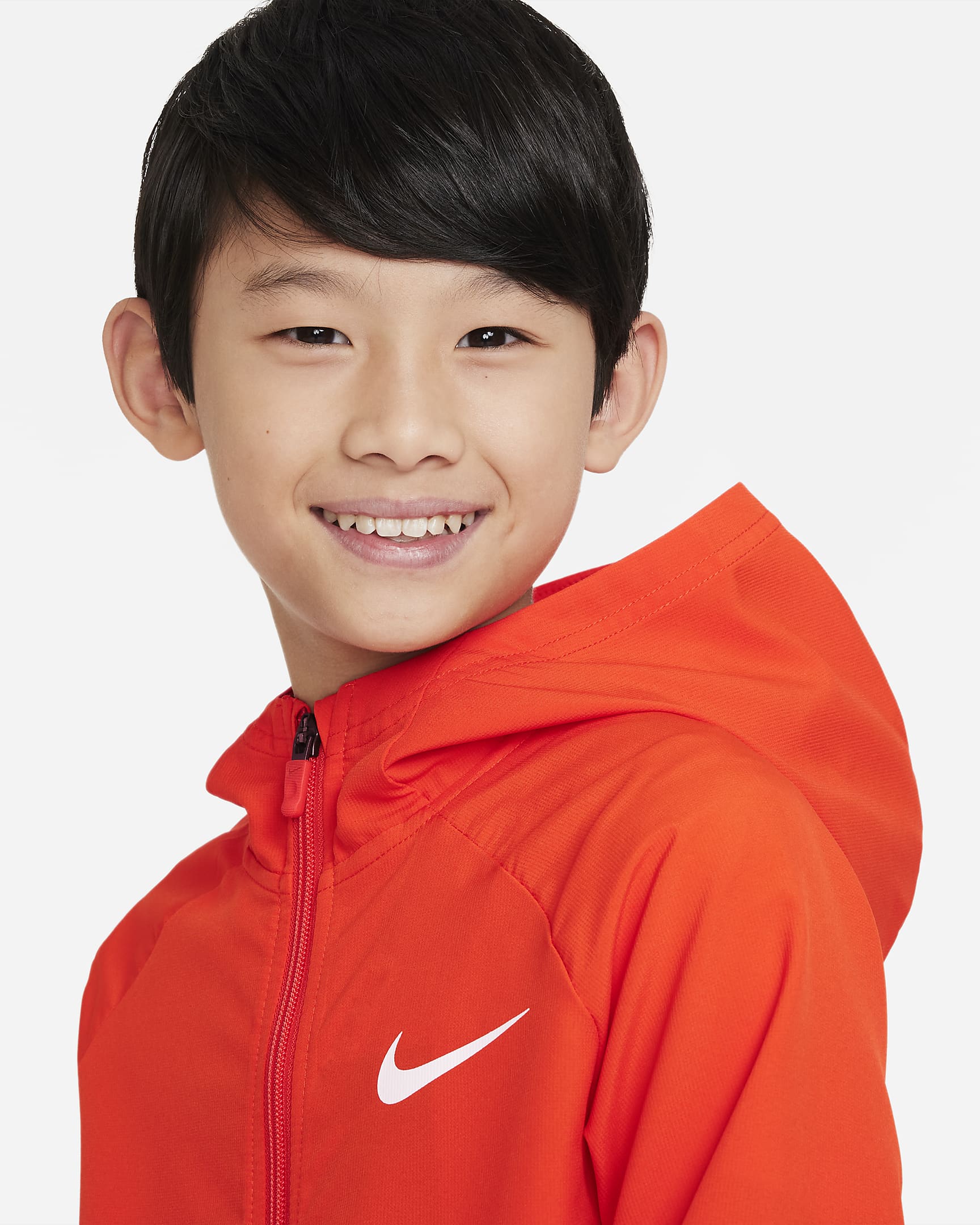 Nike Dri-FIT Older Kids' (Boys') Woven Training Jacket. Nike AT