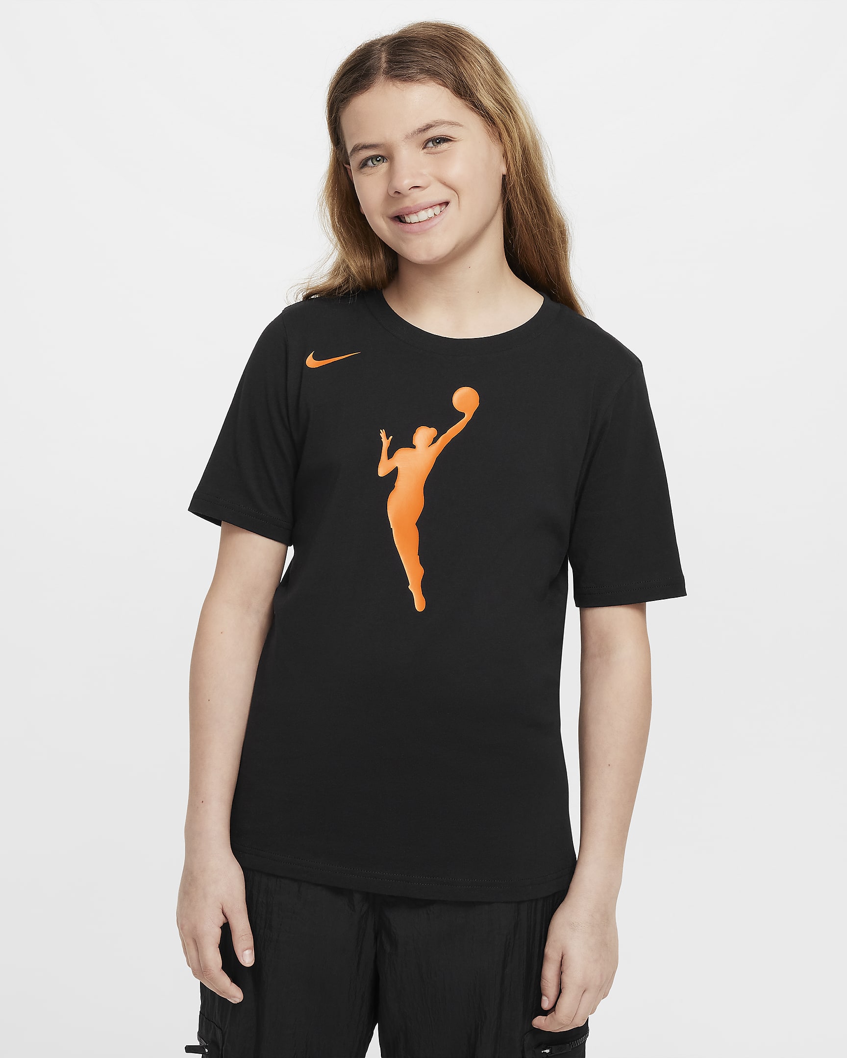 Team 13 Big Kids' Nike WNBA T-Shirt - Black