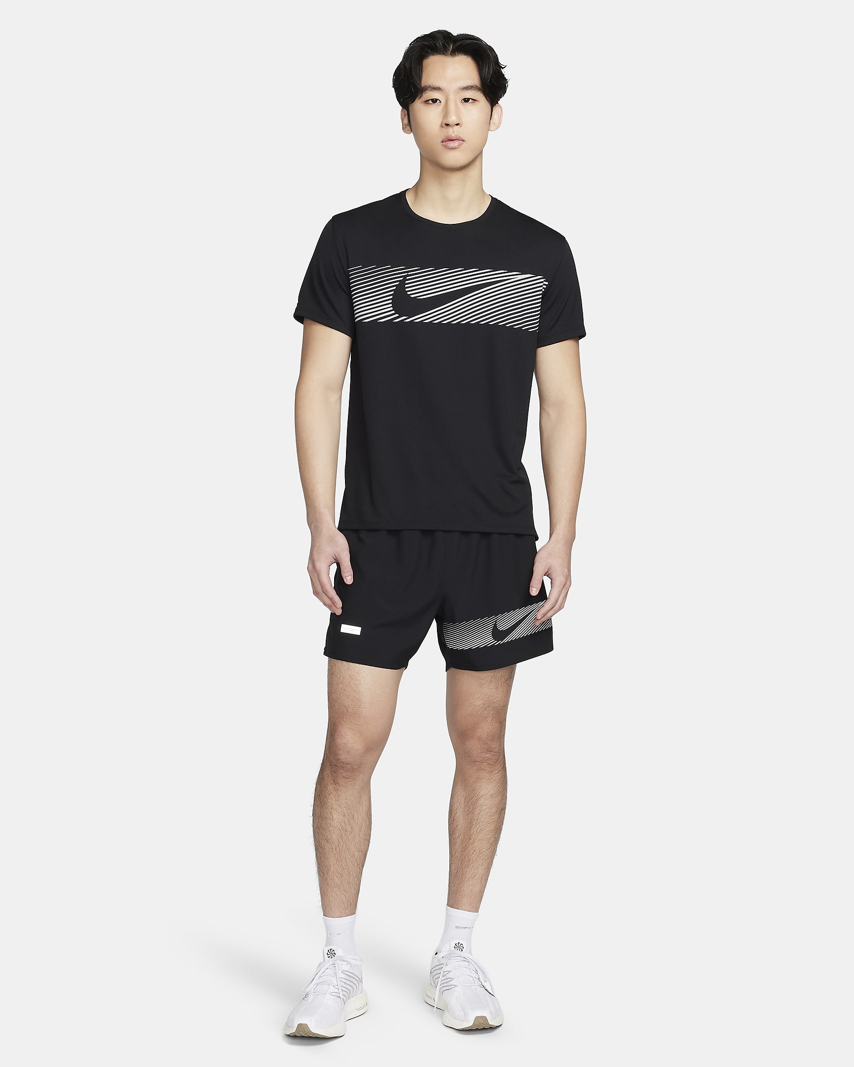 Nike Miler Flash Men's Dri-FIT UV Short-Sleeve Running Top. Nike ID