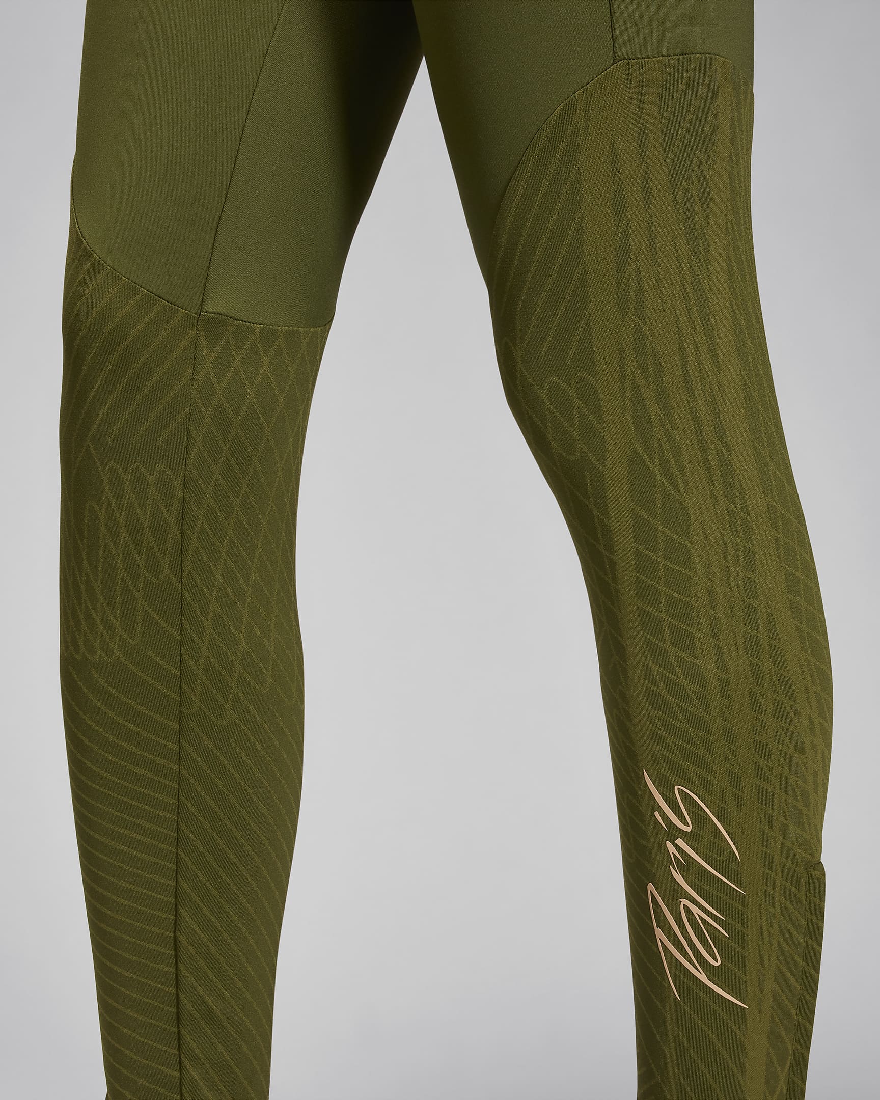 Pantalon de foot Jordan Dri-FIT Paris Saint-Germain Strike 4e tenue pour femme - Rough Green/Hemp