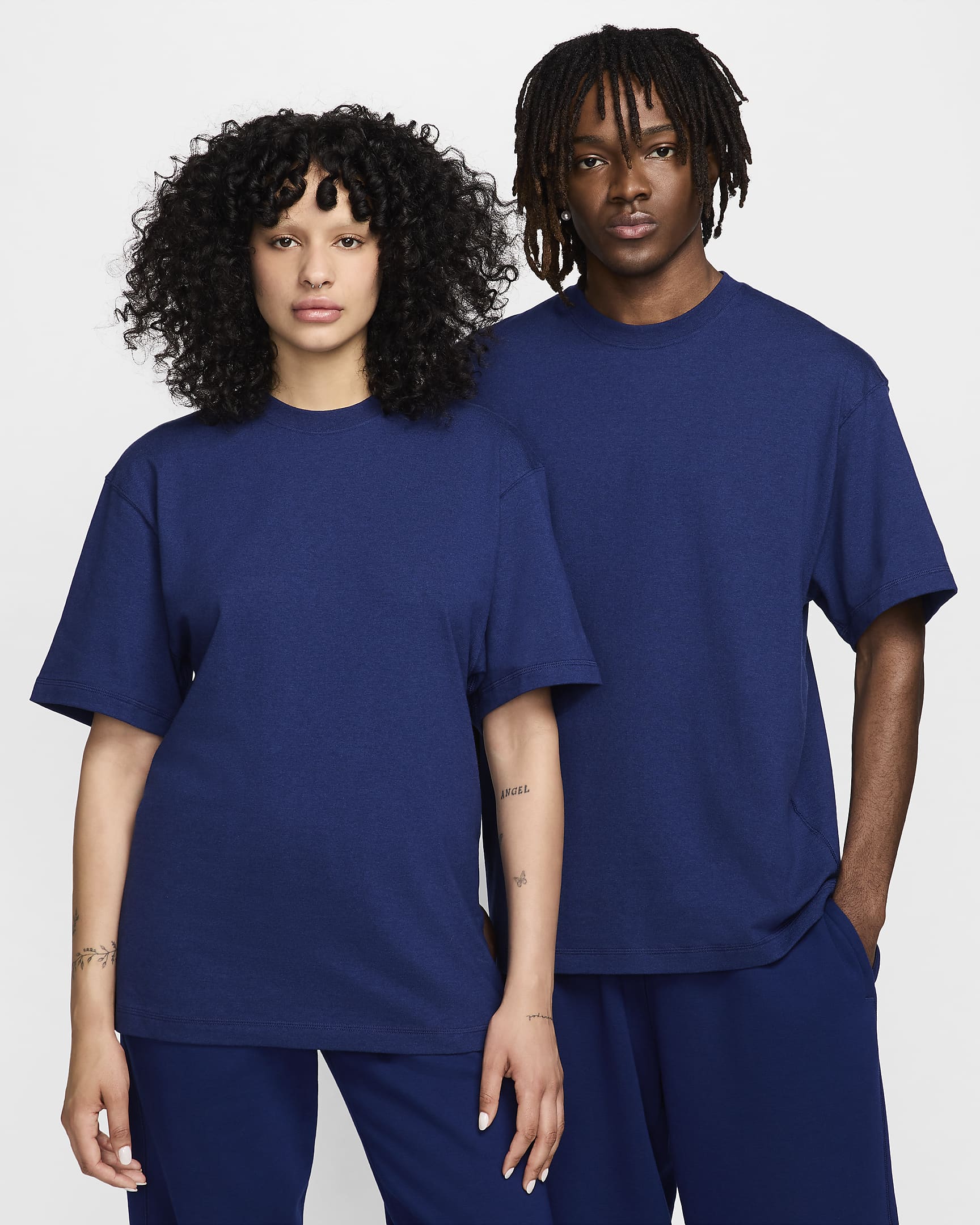 Nike Wool Classics Short-Sleeve T-Shirt - Blue Void