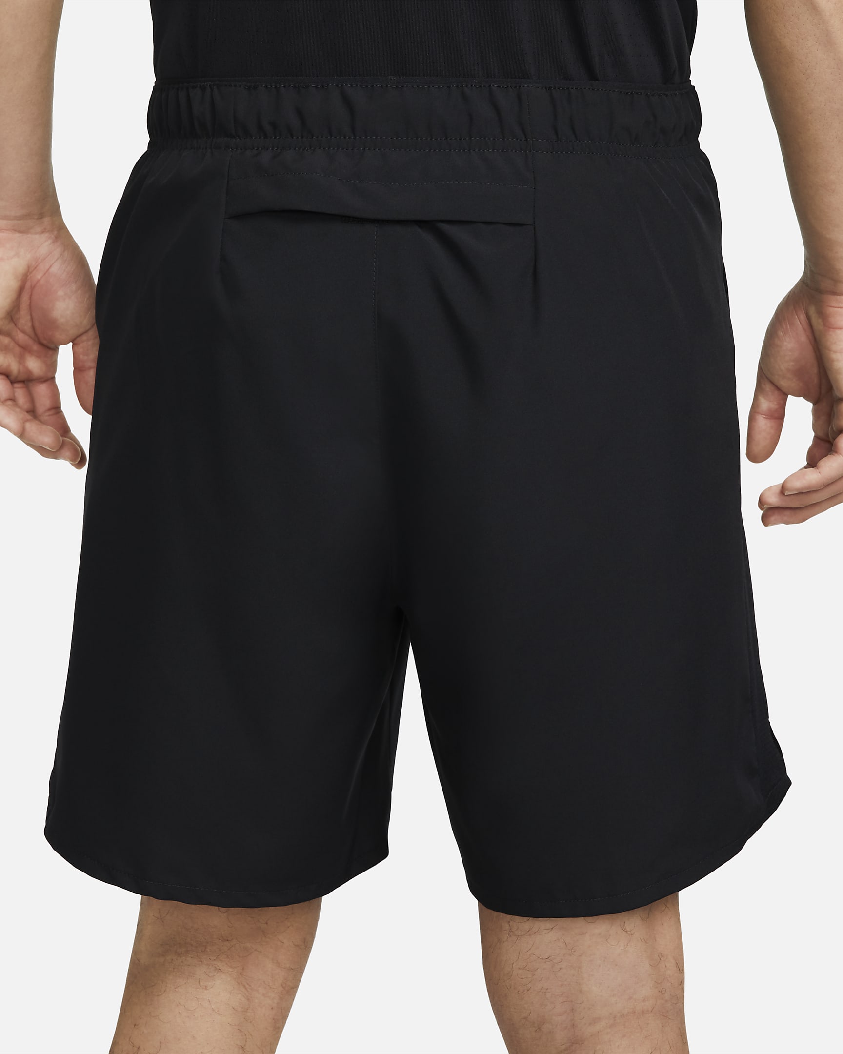 Nike Dri-FIT Challenger Men's 18cm (approx.) Brief-Lined Versatile Shorts - Black/Black/Black