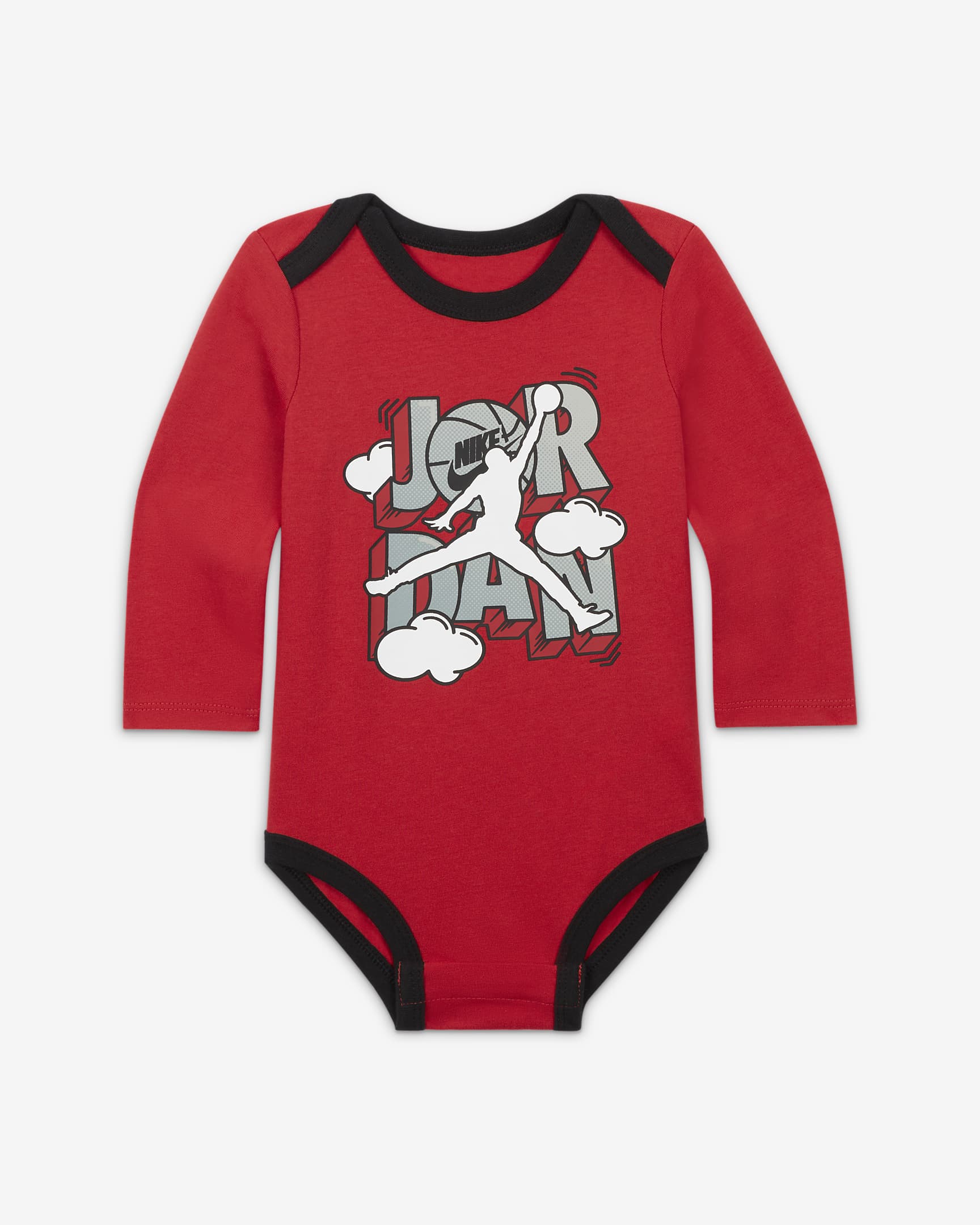 Jordan Air Comic BodysuitSet für Babys (36 M) (3erPack). Nike LU