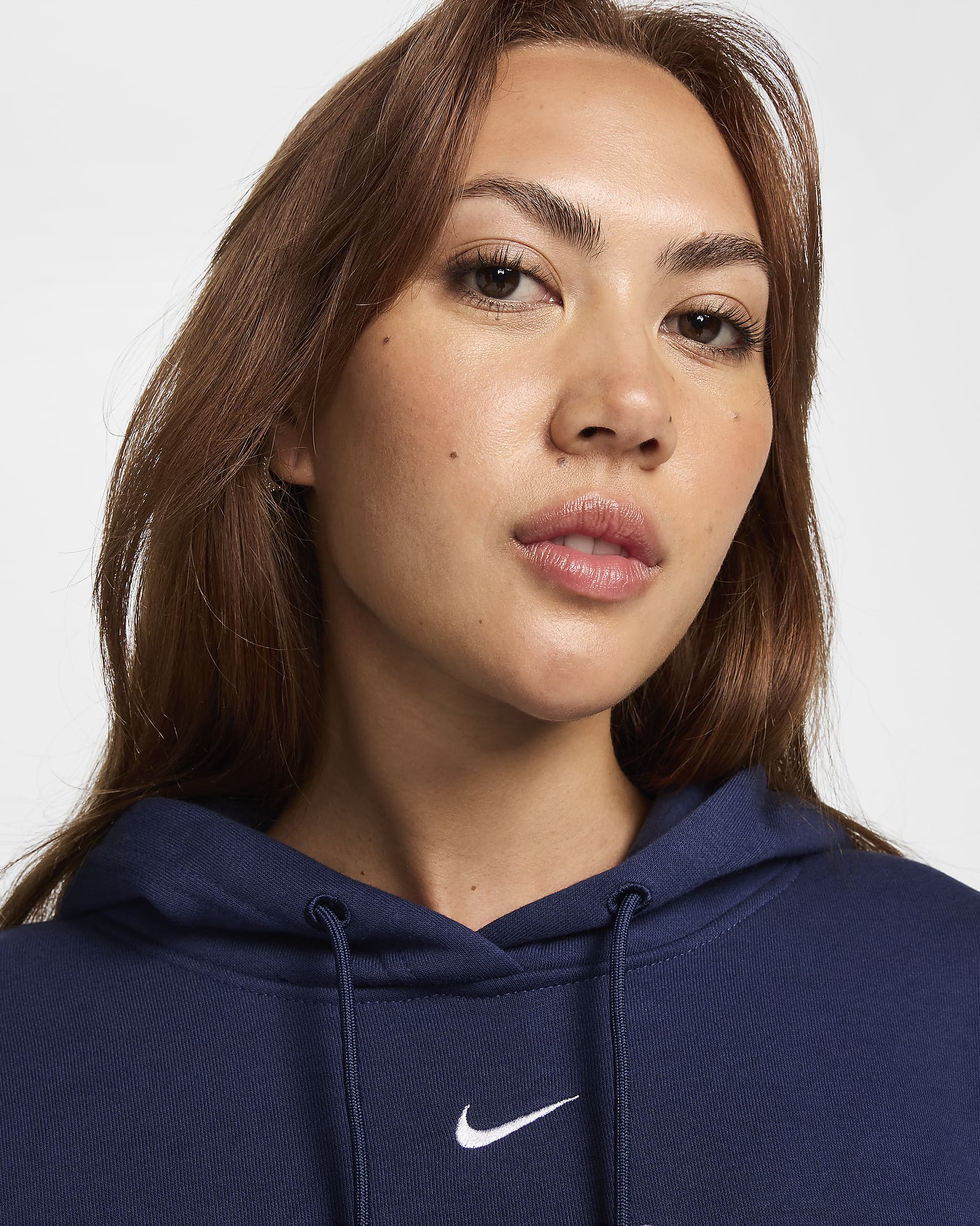 Nike Sportswear Phoenix Fleece-Hoodie (Damen) - Midnight Navy