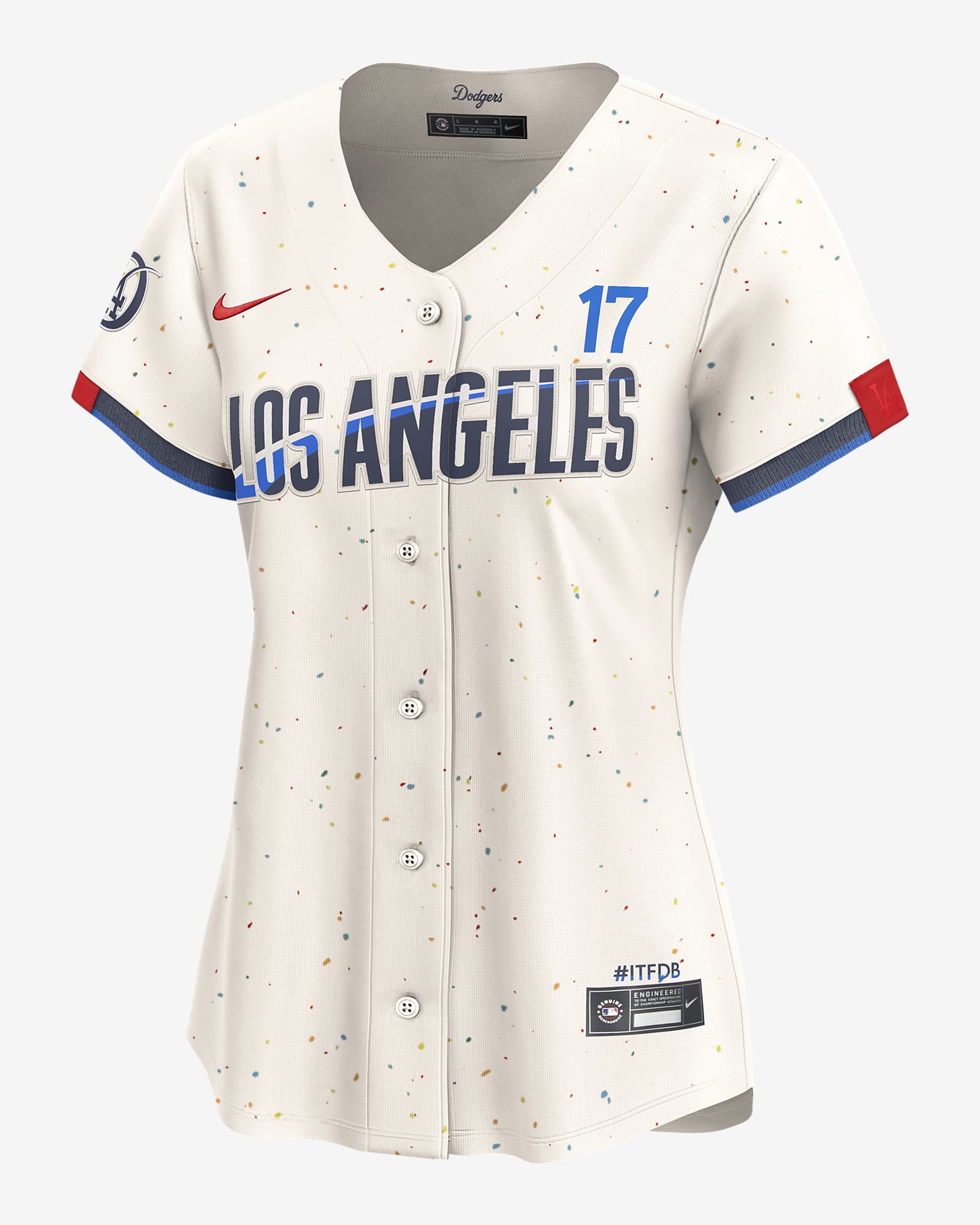 Shohei Ohtani Los Angeles Dodgers City Connect Womens Nike Dri Fit Adv