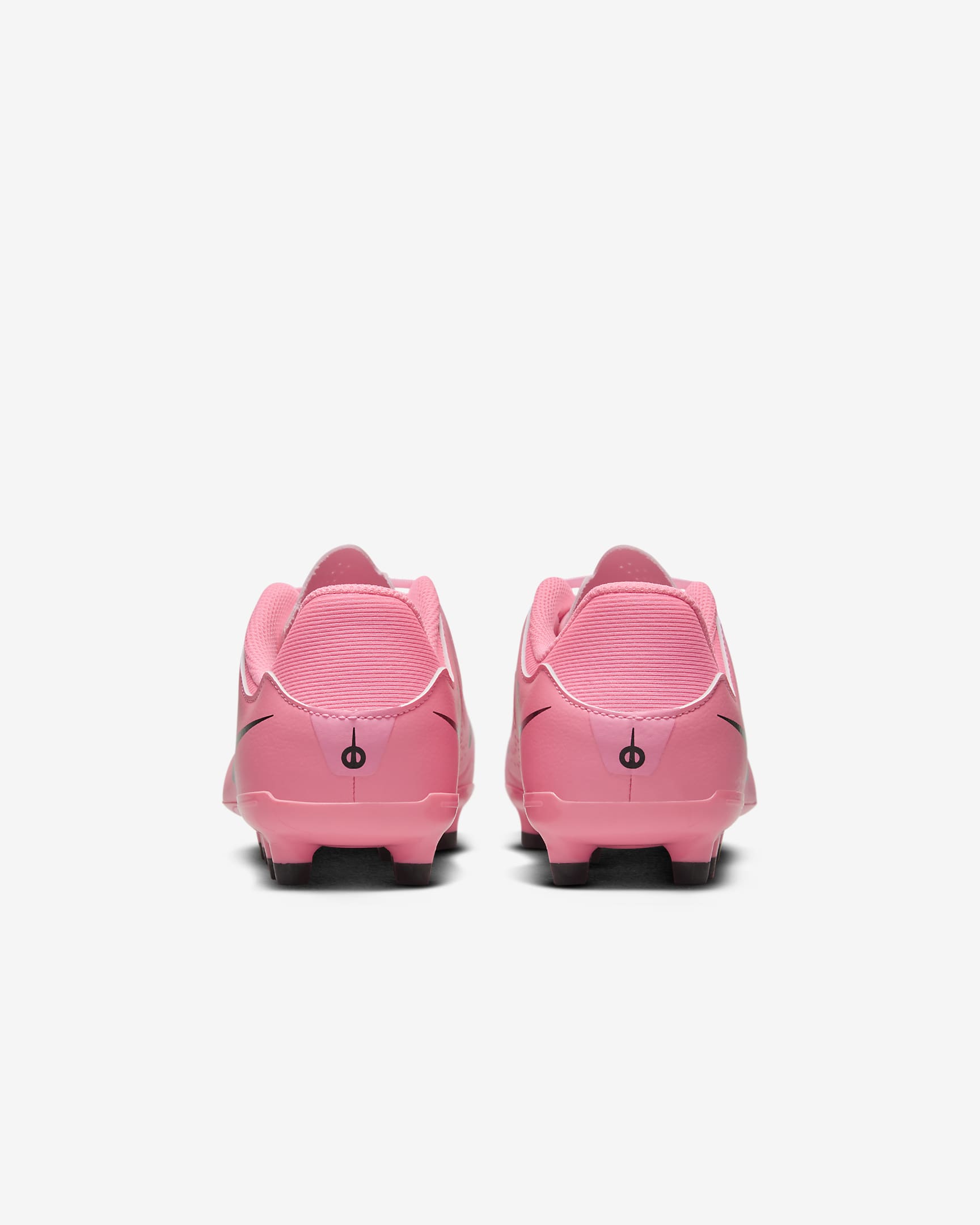 Chaussure de foot à crampons basse MG Nike Jr. Tiempo Legend 10 Academy pour enfant/ado - Pink Foam/Noir