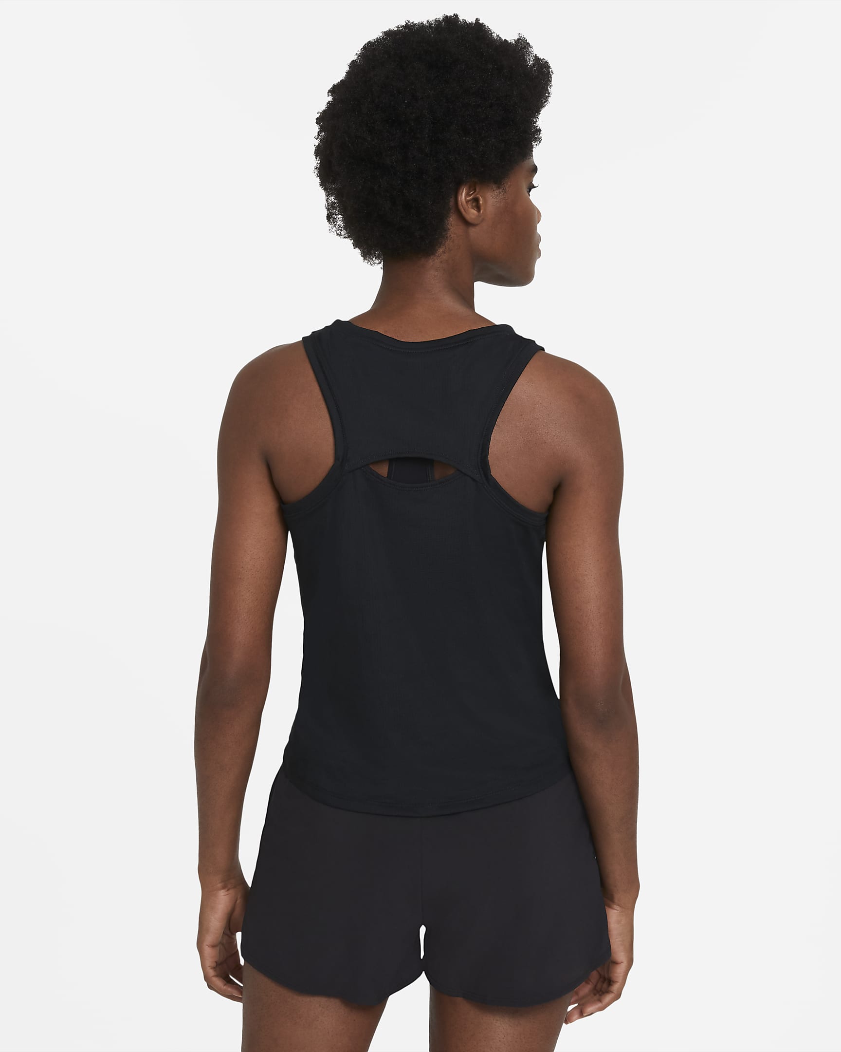 NikeCourt Victory Tennis-Tanktop für Damen - Schwarz/Weiß