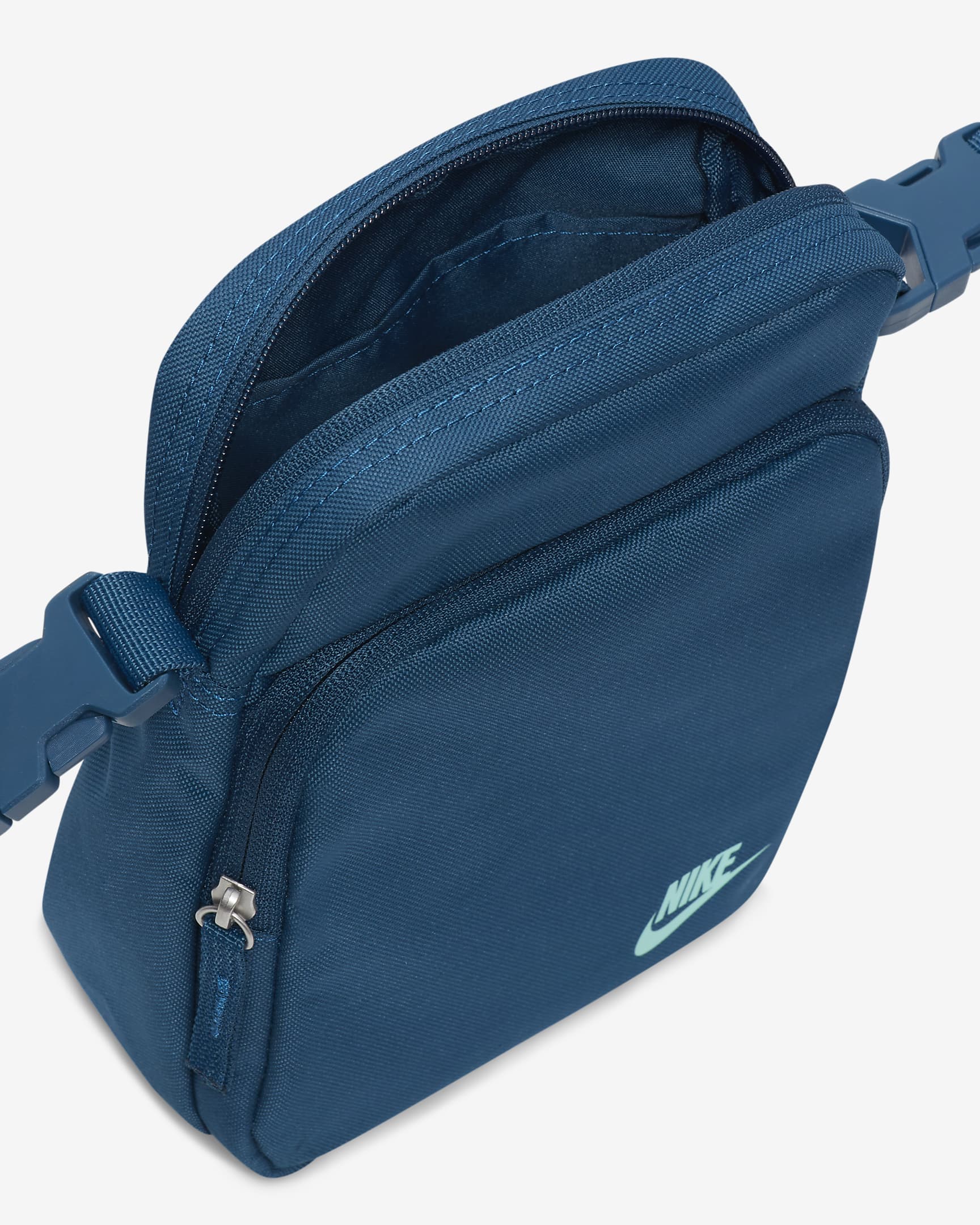 Nike Heritage Cross-Body Bag (4L) - Valerian Blue/Valerian Blue/Light Menta