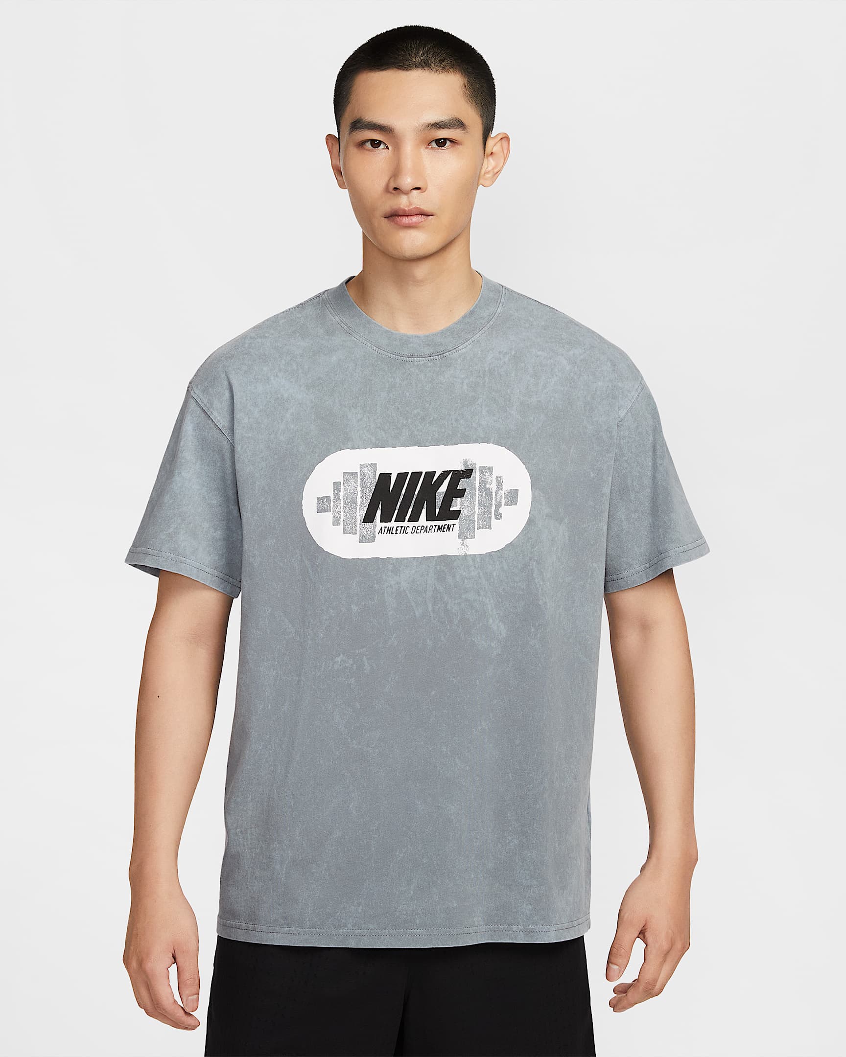 ナイキ メンズ マックス90 トレーニング Tシャツ - スモークグレー