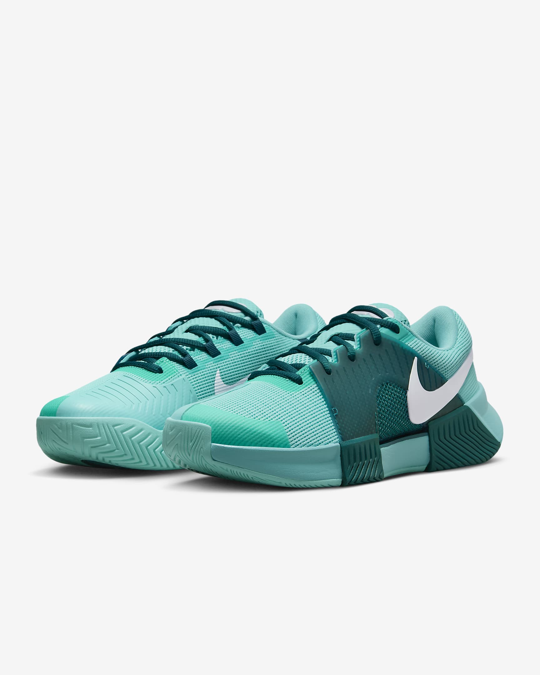 Nike GP Challenge 1 'Naomi Osaka' Premium Women's Hard Court Tennis Shoes - Aurora Green/Geode Teal/White