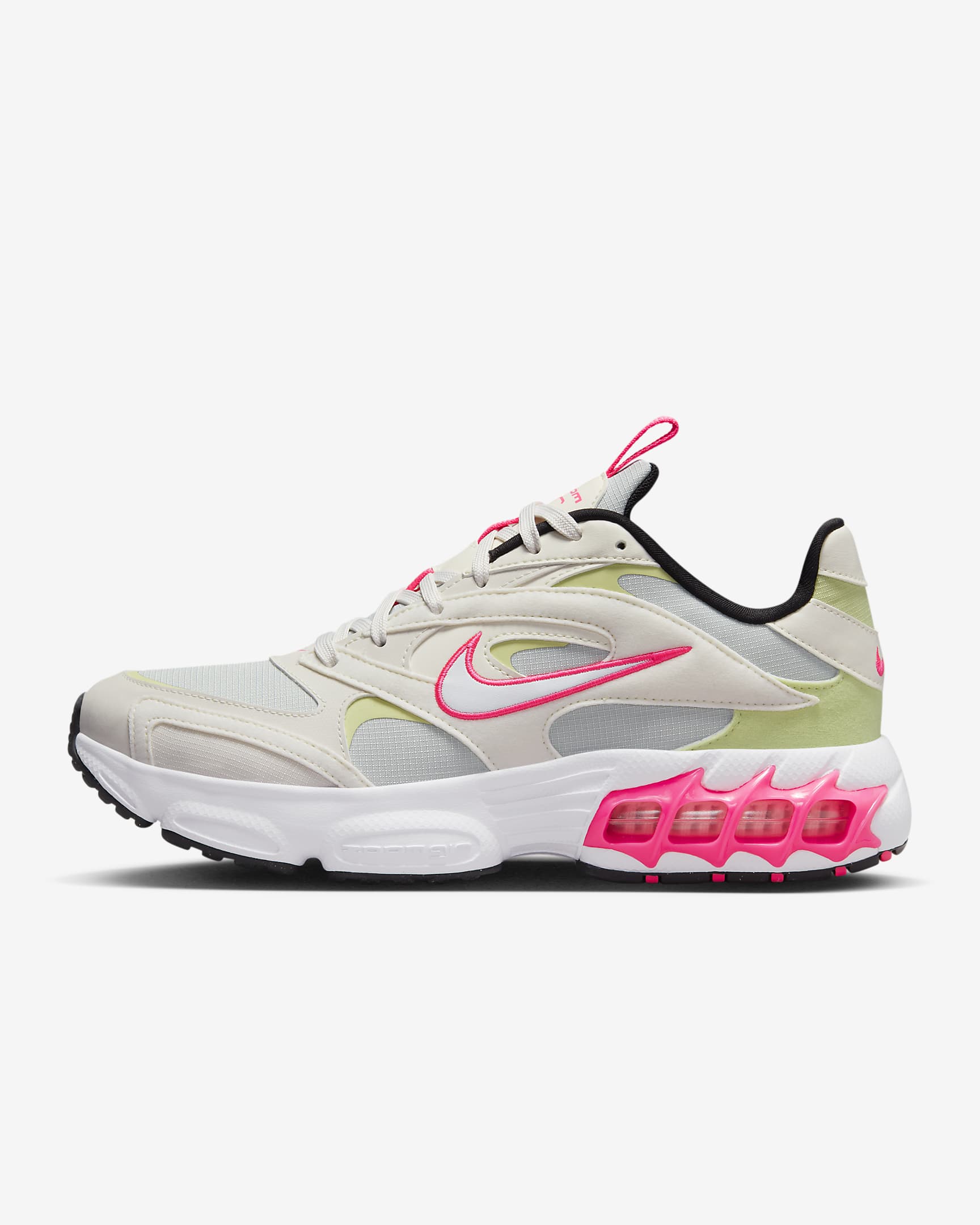 Nike Zoom Air Fire Women's Shoes - Light Silver/Hyper Pink/Olive Aura/White