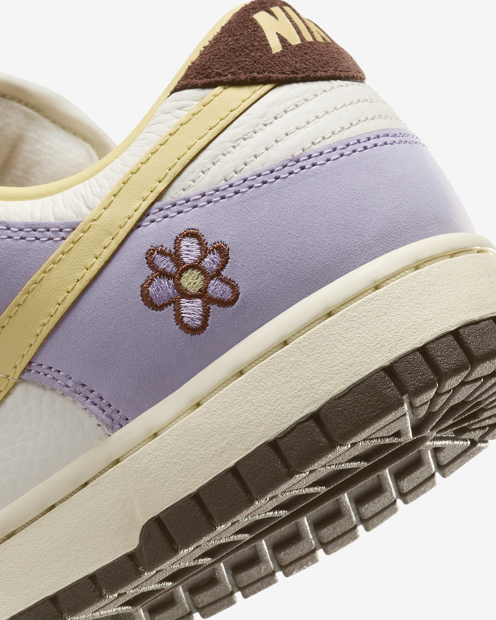 Nike Dunk Low Premium Zapatillas - Mujer - Lilac Bloom/Sail/Coconut Milk/Amarillo suave