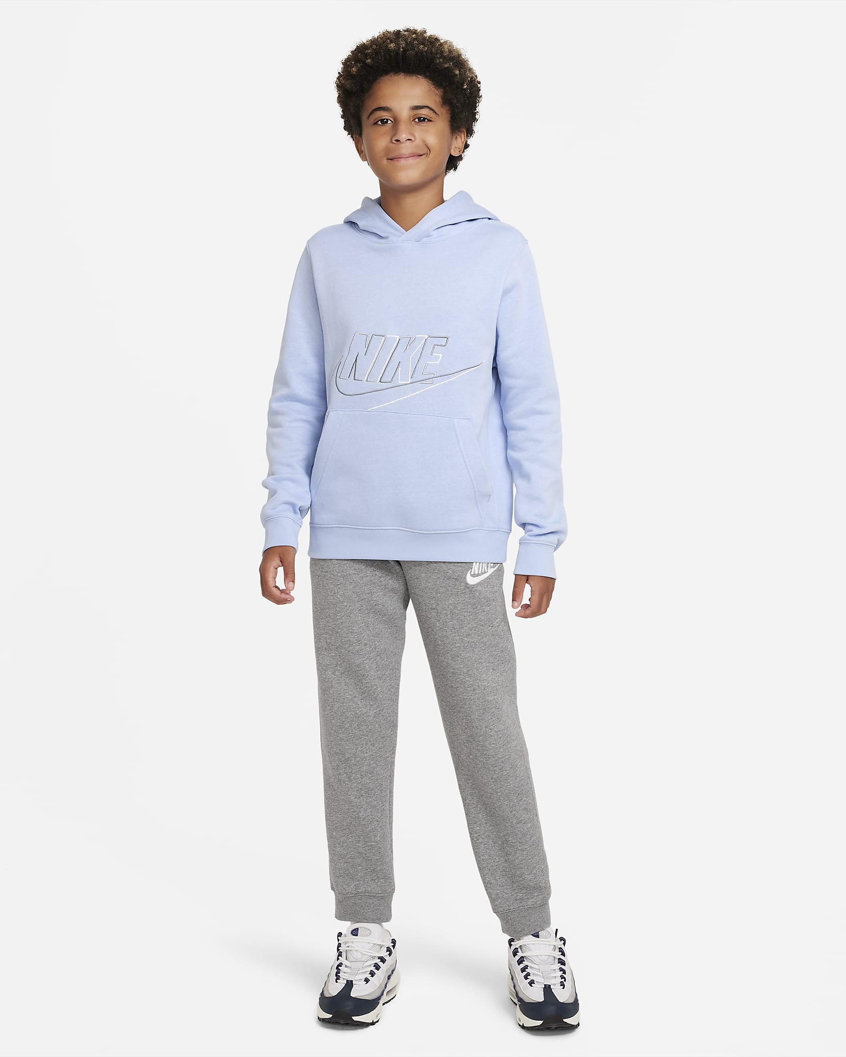 Nike Sportswear Older Kids' (Boys') Pullover Hoodie. Nike UK