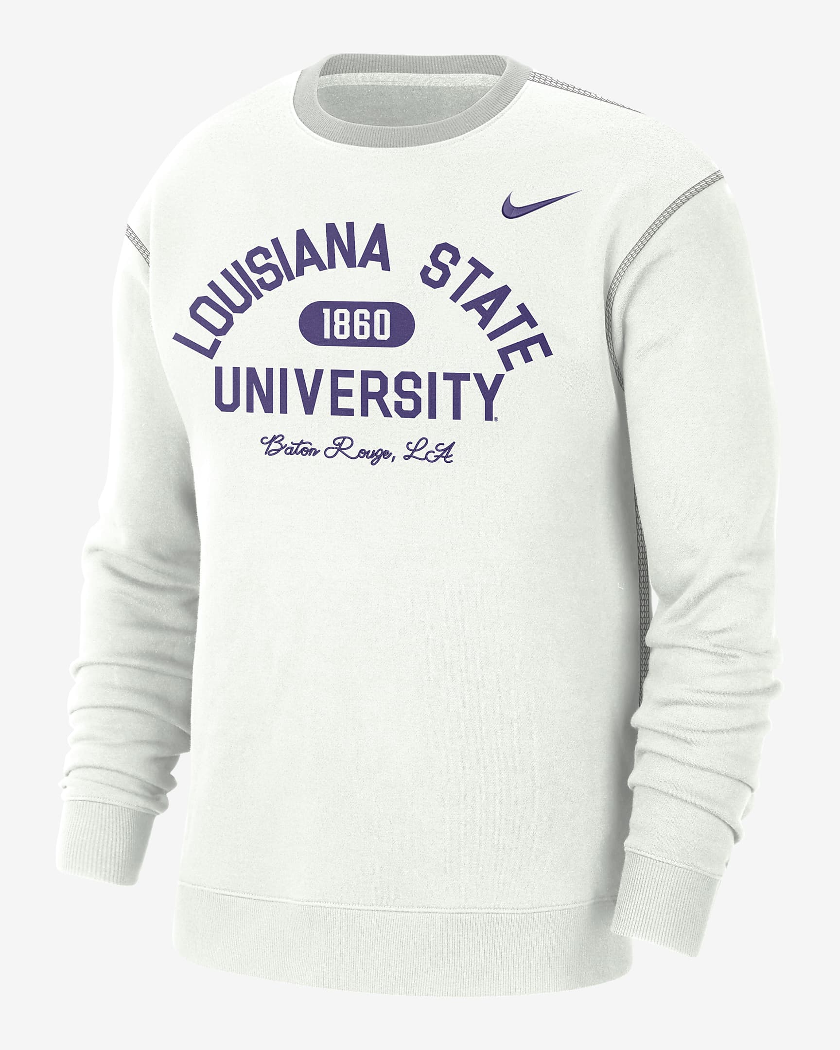 Lsu Men's Nike College Crew-neck Top. Nike.com