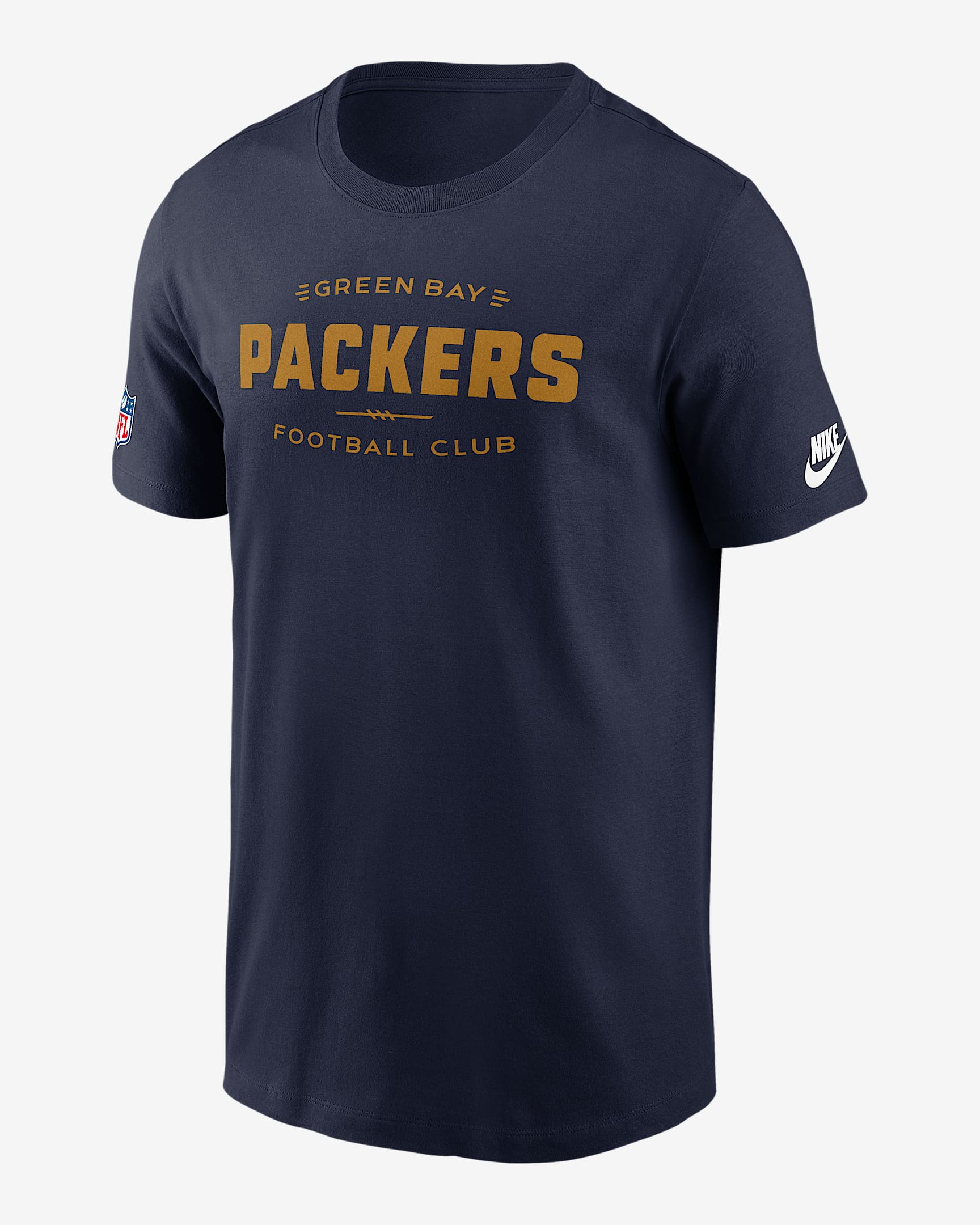 Green Bay Packers Alt Onside Conversion Men's Nike Dri-FIT NFL T-Shirt - Navy