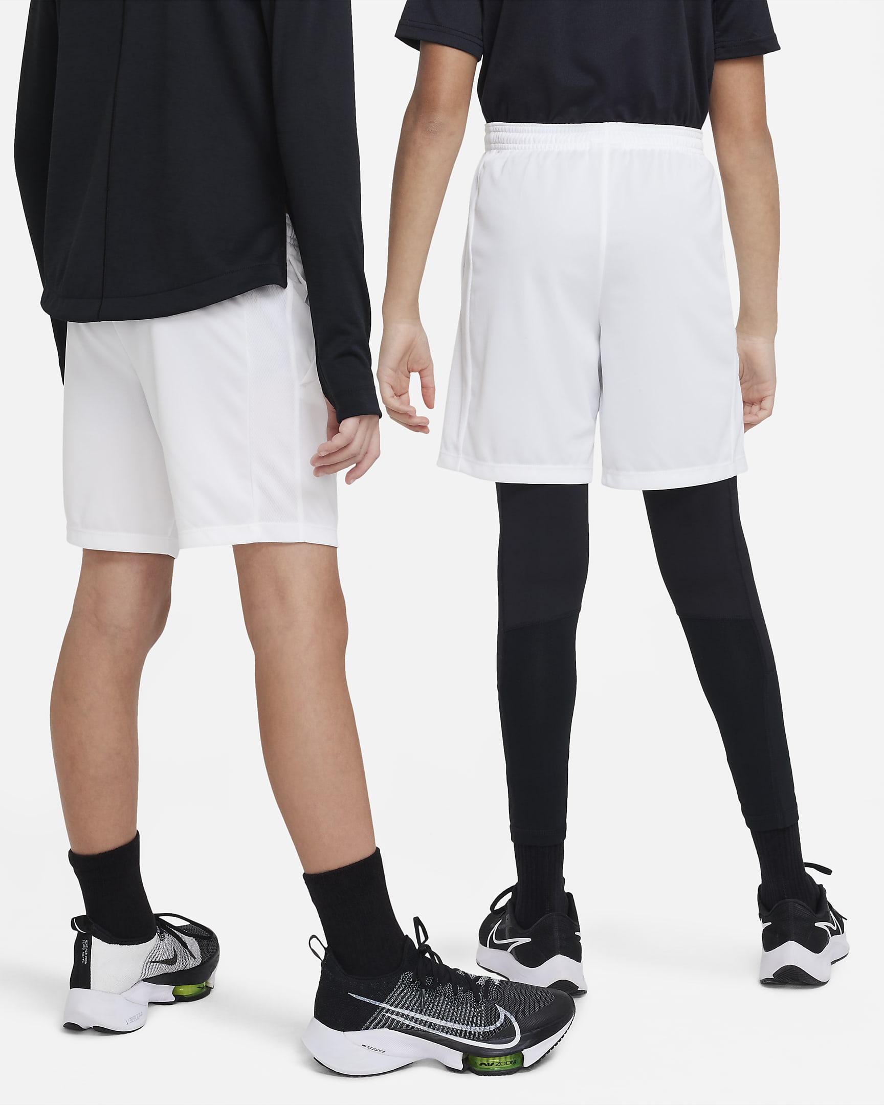 Nike Trophy23 Big Kids' Dri-FIT Training Shorts - White/White/Black