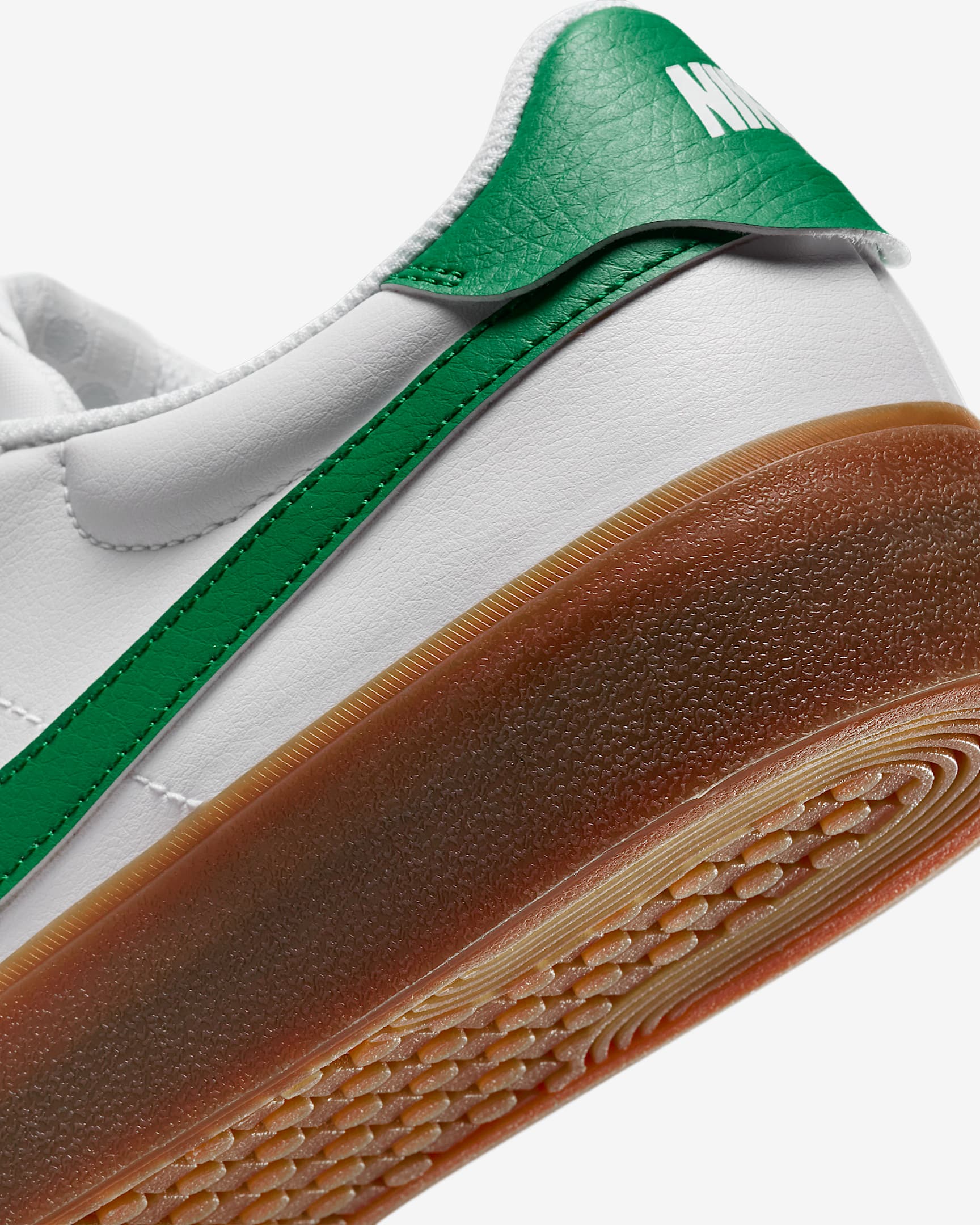 Nike Court Shot Men's Shoes - White/Gum Medium Brown/Malachite