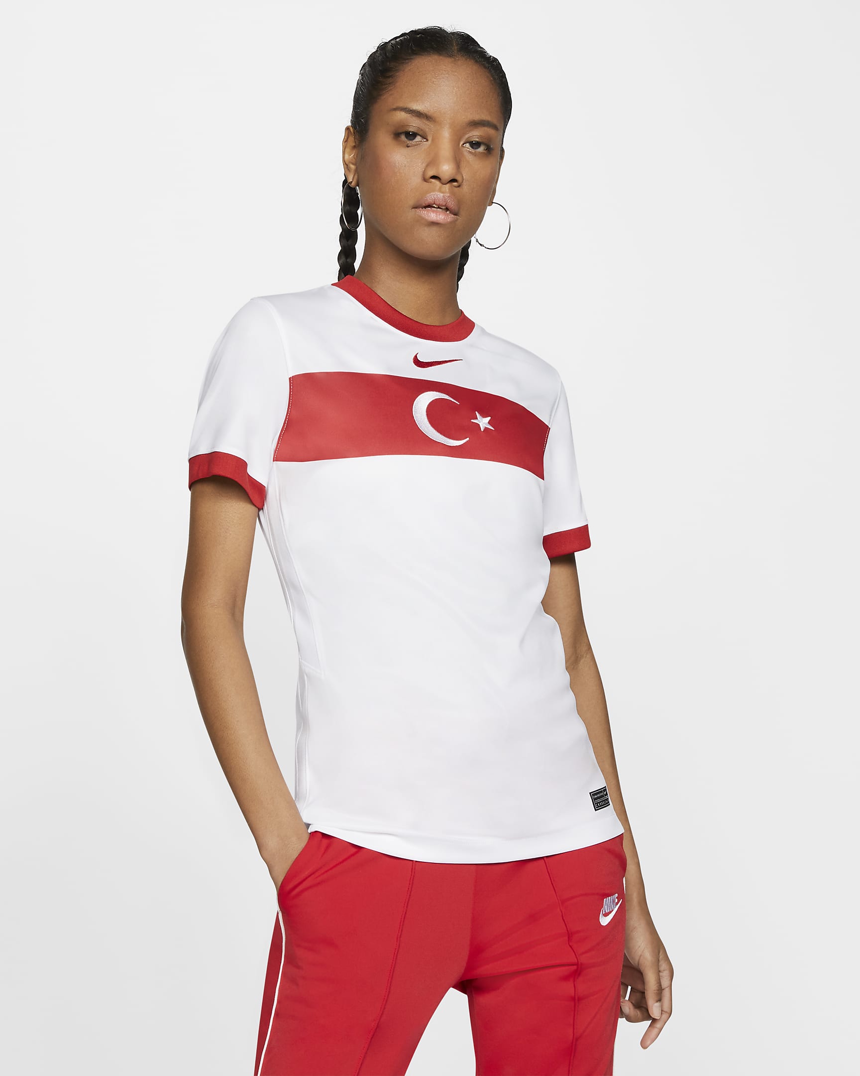 Turkey 2020 Stadium Home Women's Football Shirt. Nike AU