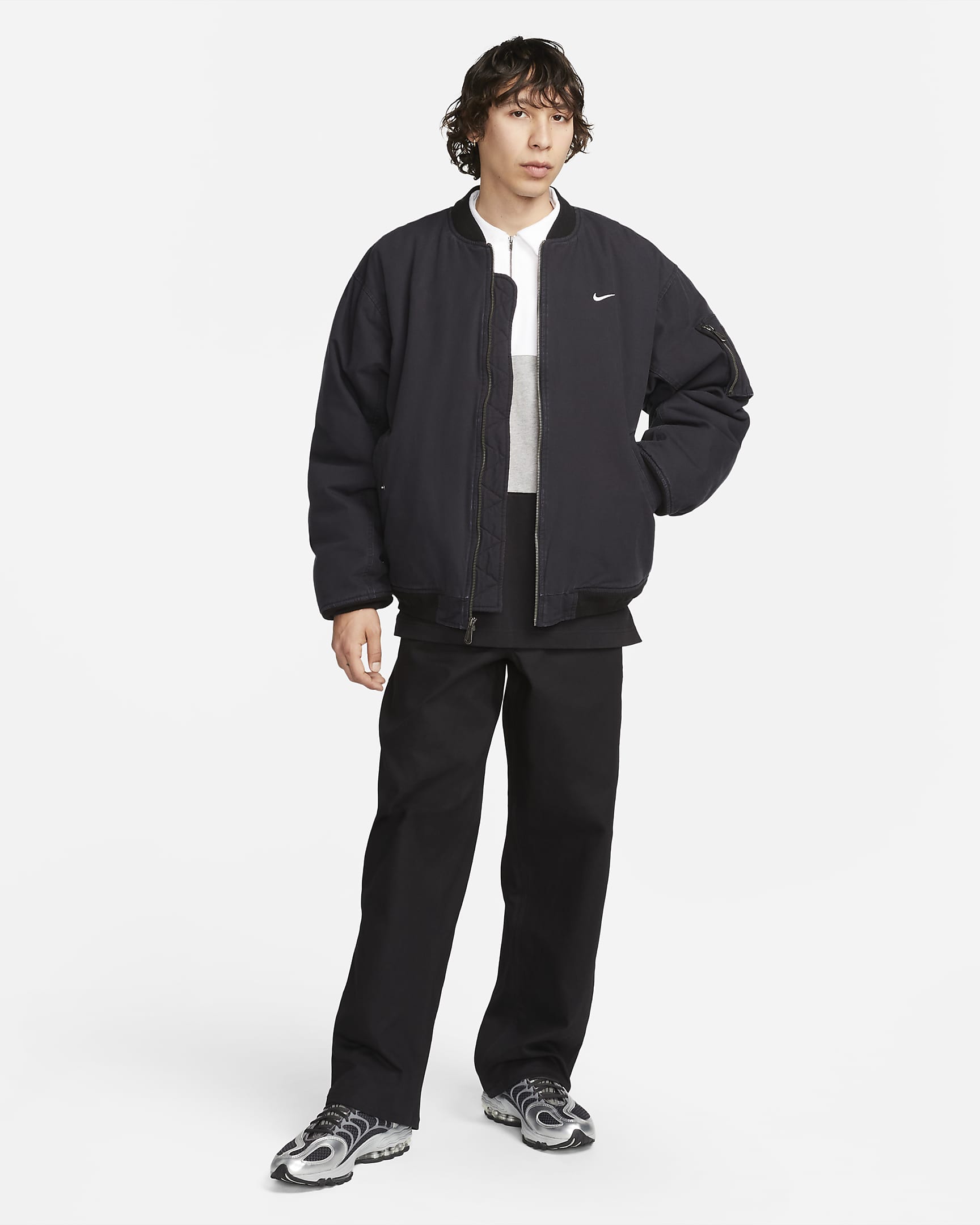 Nike Life Men's Carpenter Trousers - Black/Black