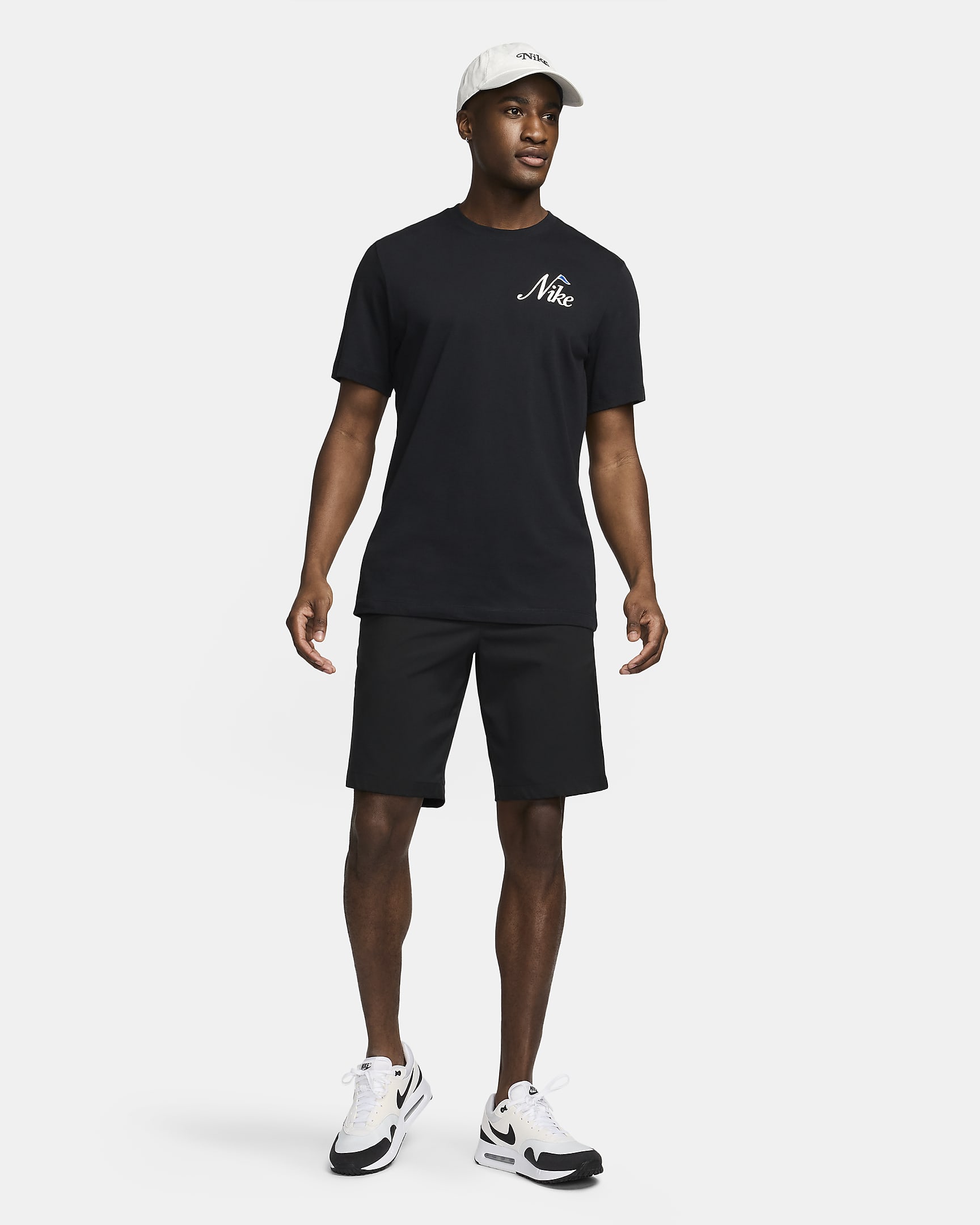 Nike Golf-T-Shirt für Herren - Schwarz