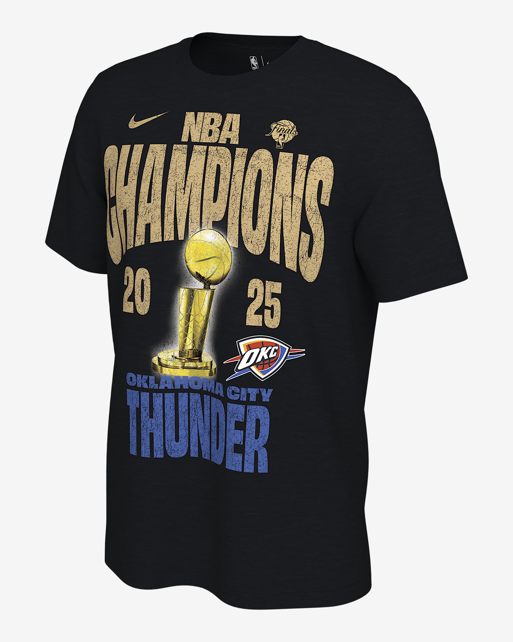Oklahoma City Thunder Men's Nike NBA Locker Room T-Shirt - Black