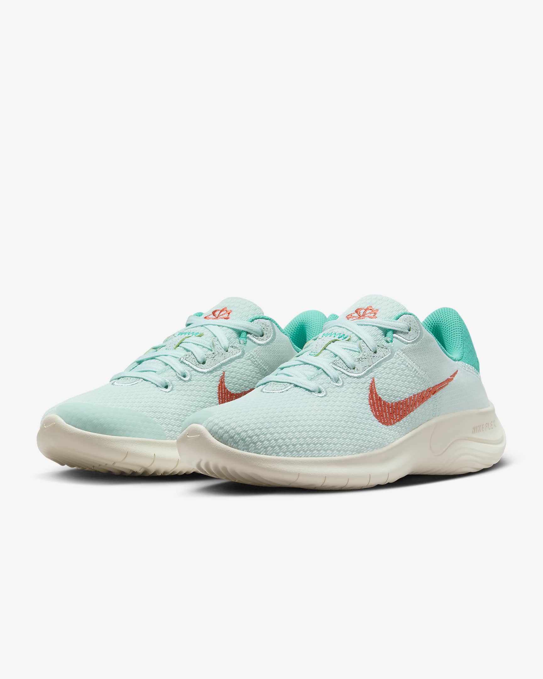 Nike Experience Run 11 Women's Road Running Shoes - Jade Ice/Clear Jade/Coconut Milk/Picante Red