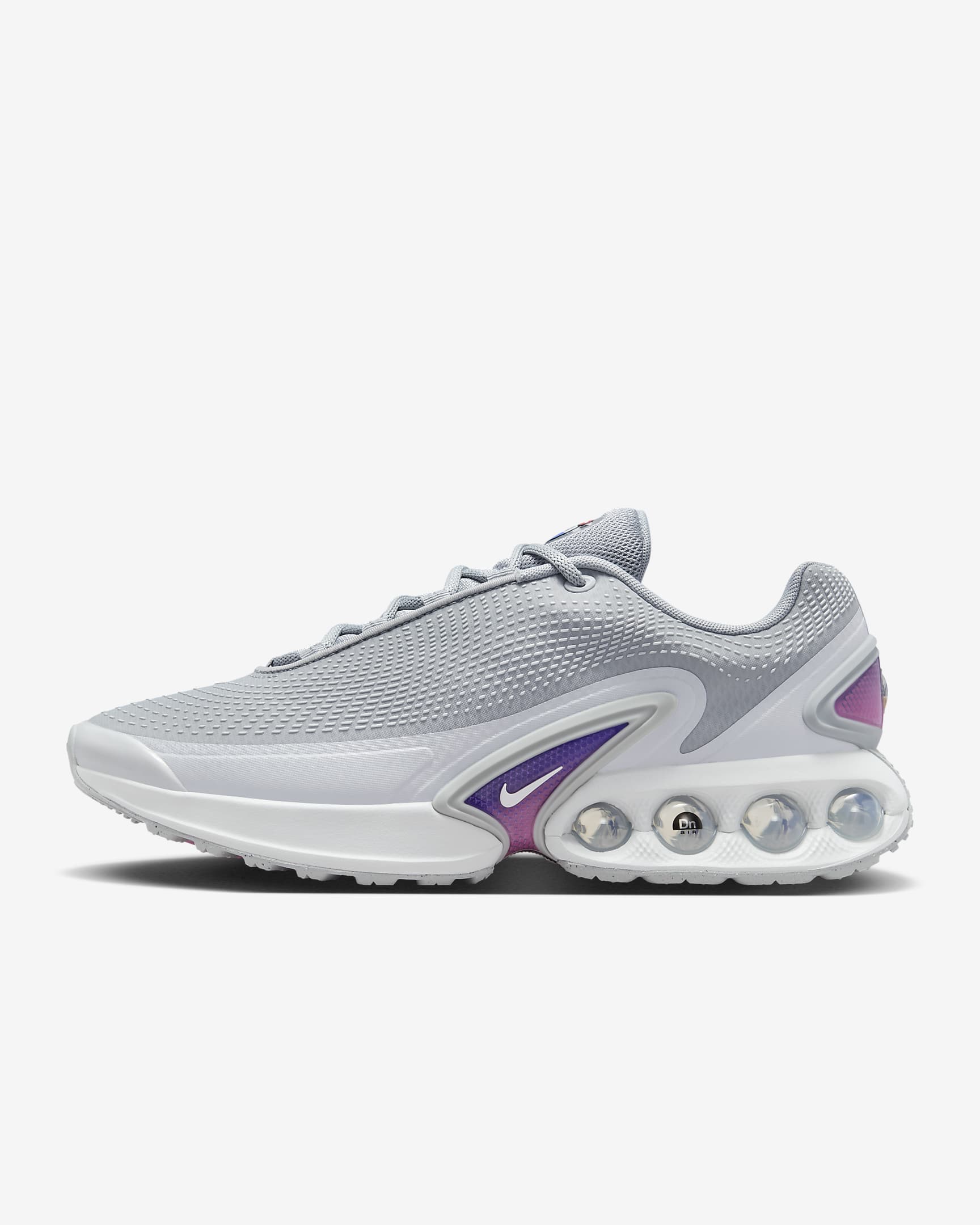 Sapatilhas Nike Air Max Dn - Cinzento Smoke claro/Photon Dust/Violeta Persian/Preto