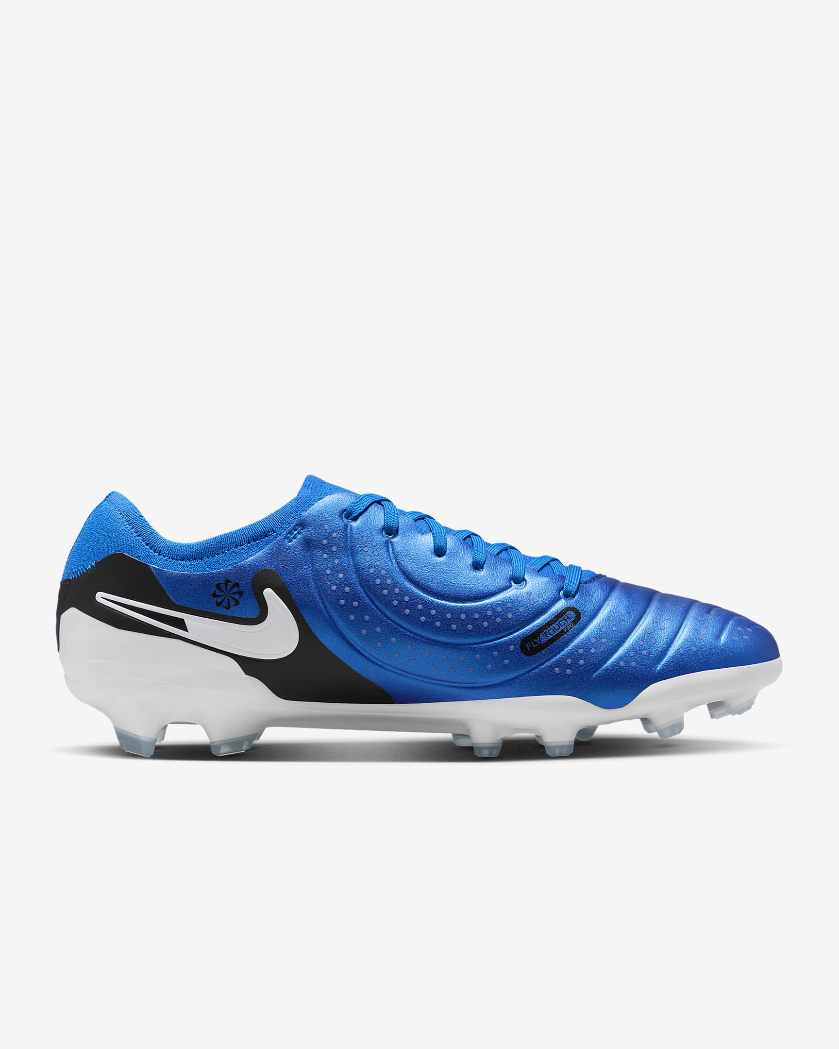 Nike Tiempo Legend 10 Pro normál talajra készült, alacsony szárú futballcipő - Soar/Fehér