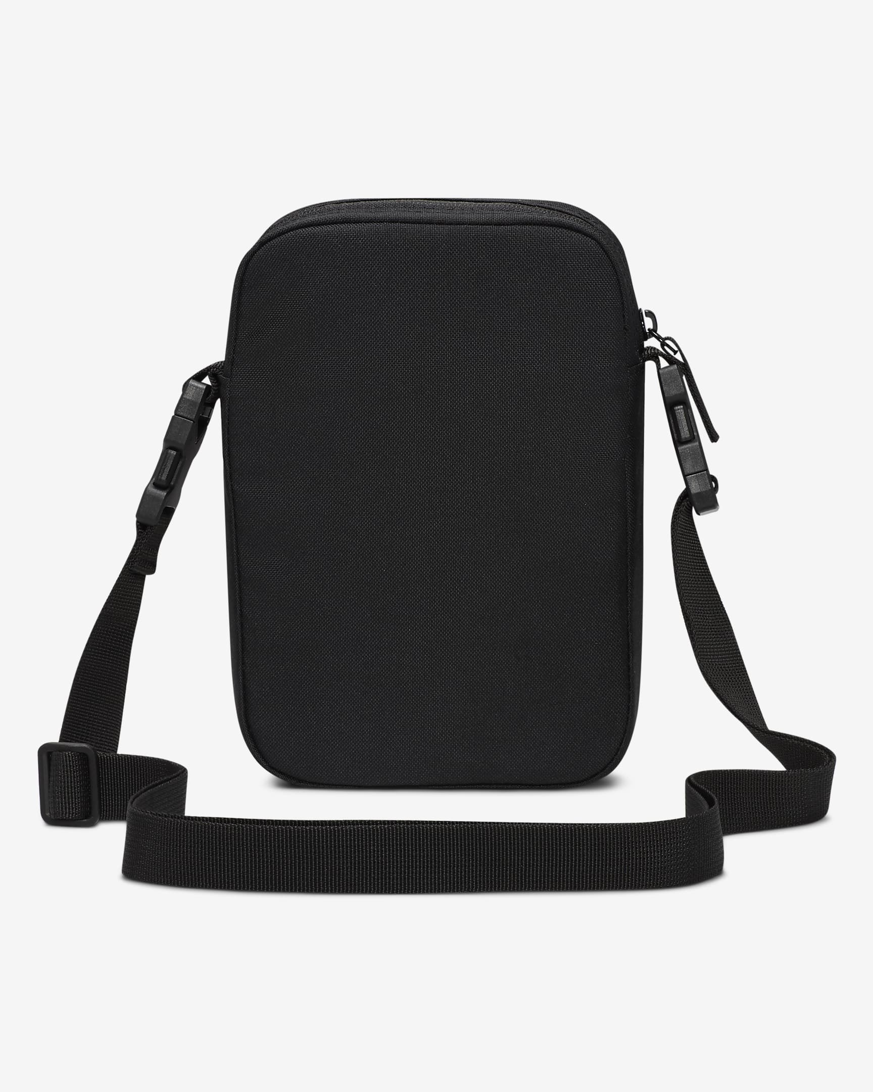 Bolsa bandolera Nike Heritage (3L) - Negro/Negro/Mandarina brillante