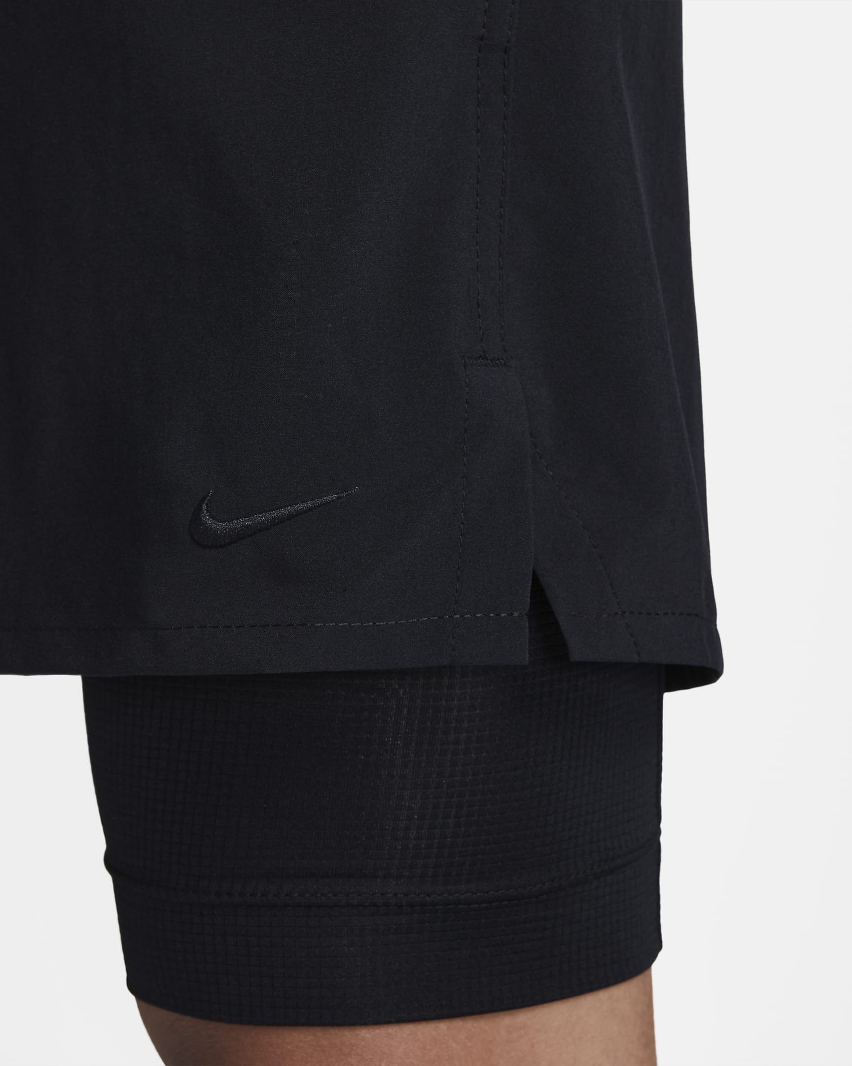 Nike Dri-FIT Unlimited Men's 18cm (approx.) 2-in-1 Versatile Shorts - Black/Black/Black/Black