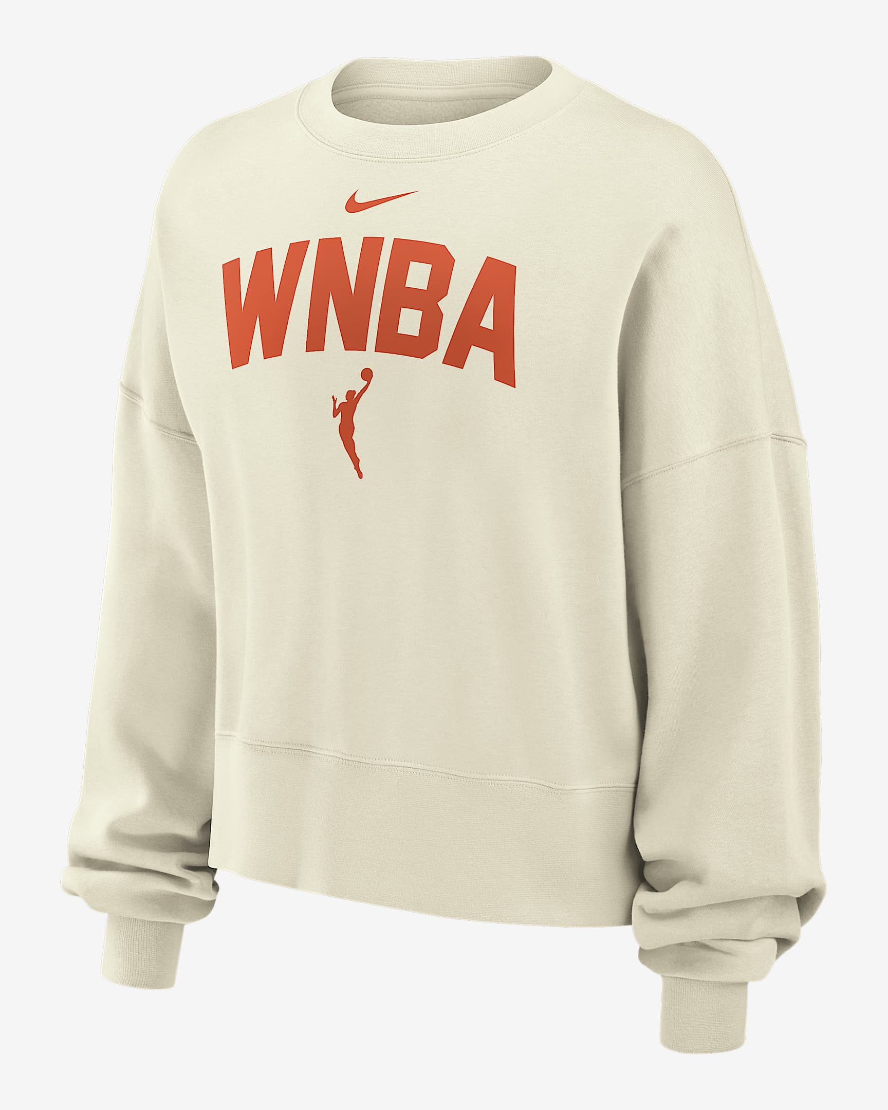 Nike Phoenix Fleece Women's WNBA Crew-Neck Sweatshirt - Sail