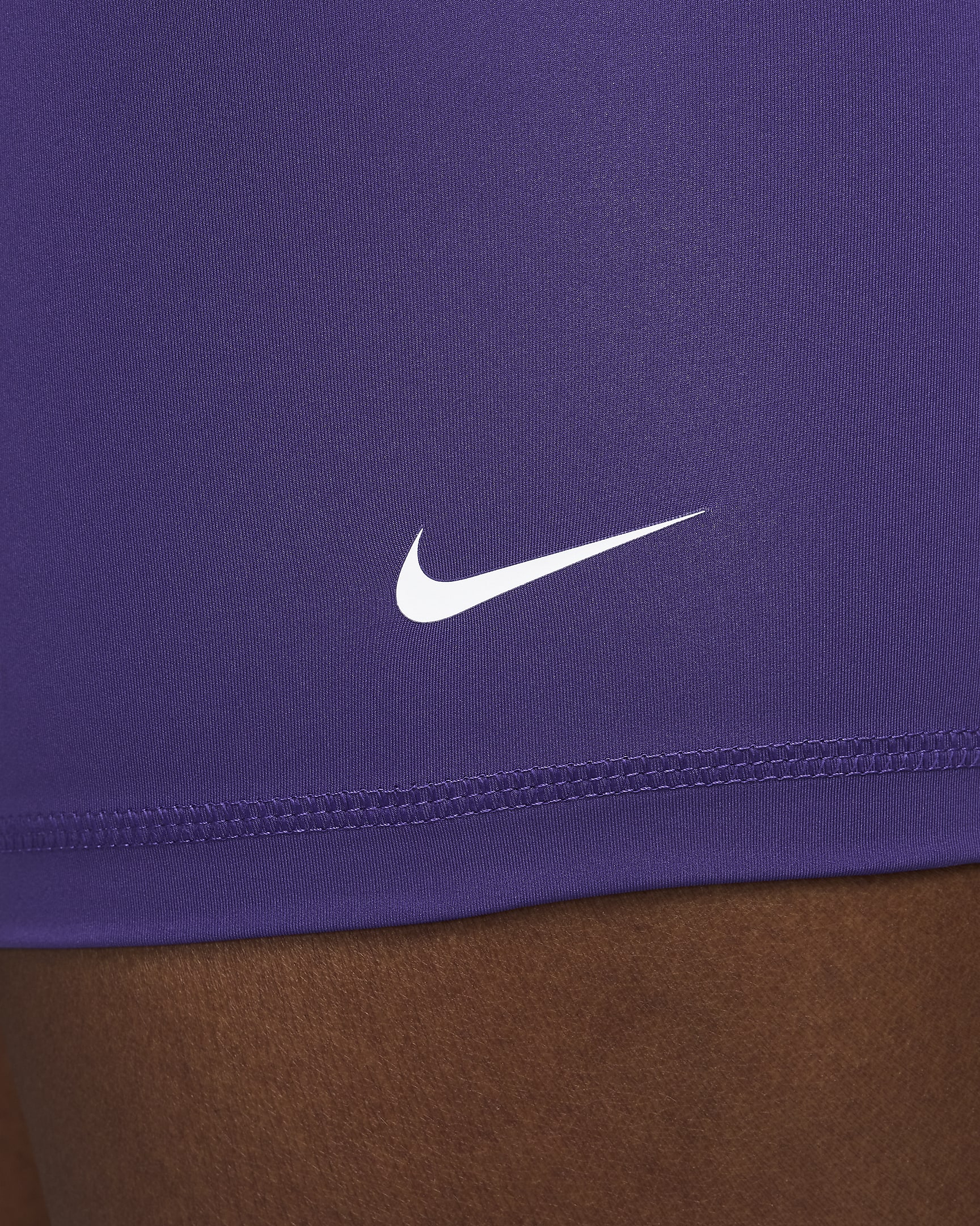 Shorts de 13 cm para mujer Nike Pro 365 - Morado cancha/Blanco