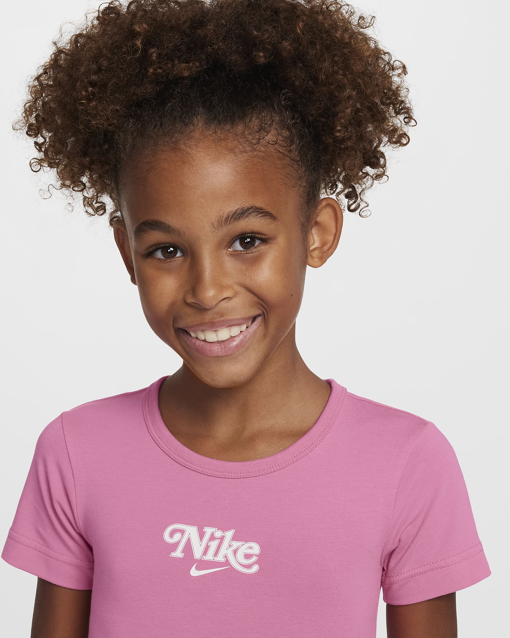 cropped nike t shirt