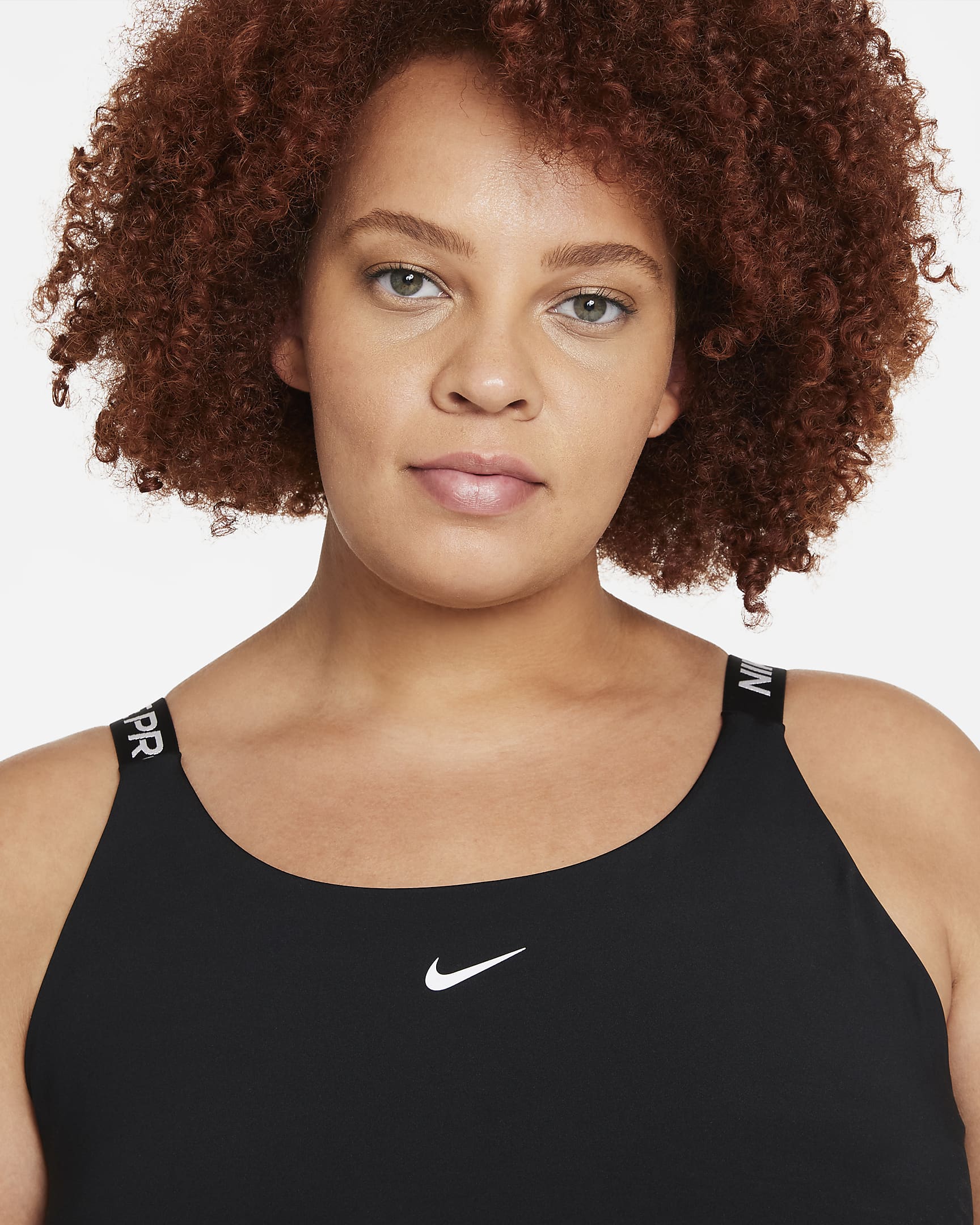 Nike Pro DriFIT Women’s Crop ShelfBra Tank (Plus Size).