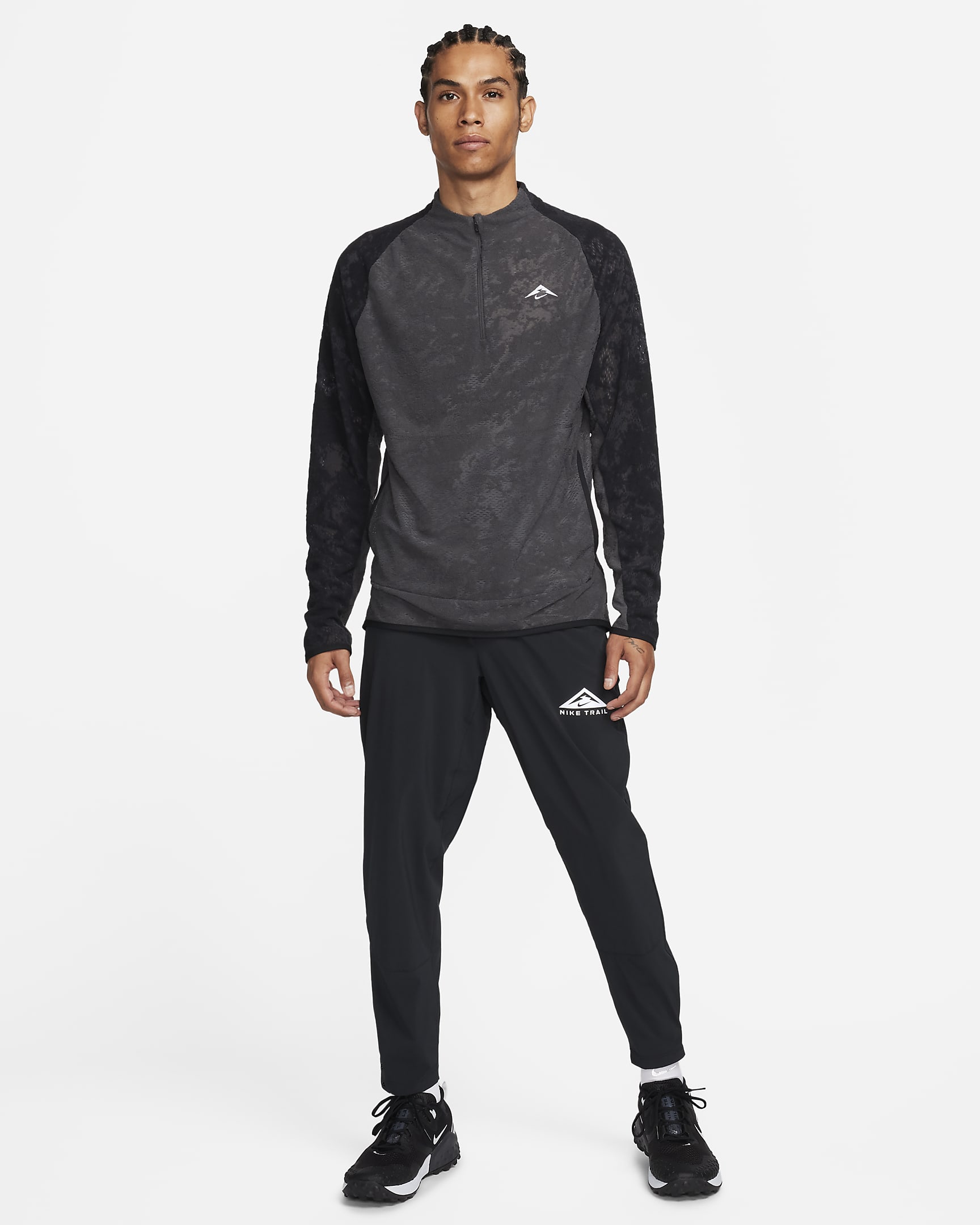 Nike Trail Men's Dri-FIT 1/2-Zip Running Top. Nike UK