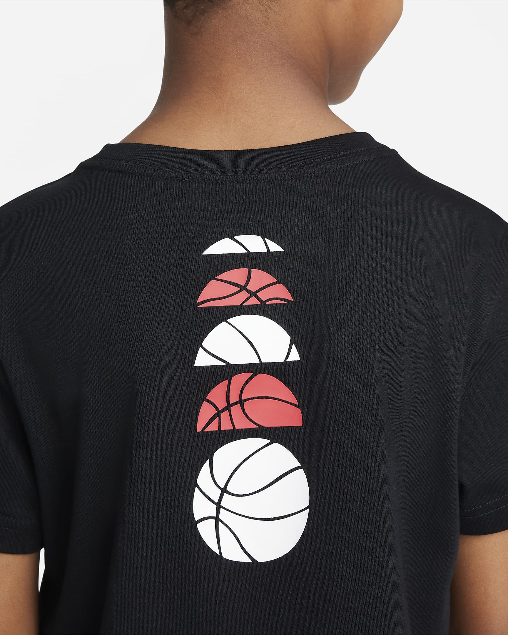 Playera para niños de preescolar Nike Elite - Negro