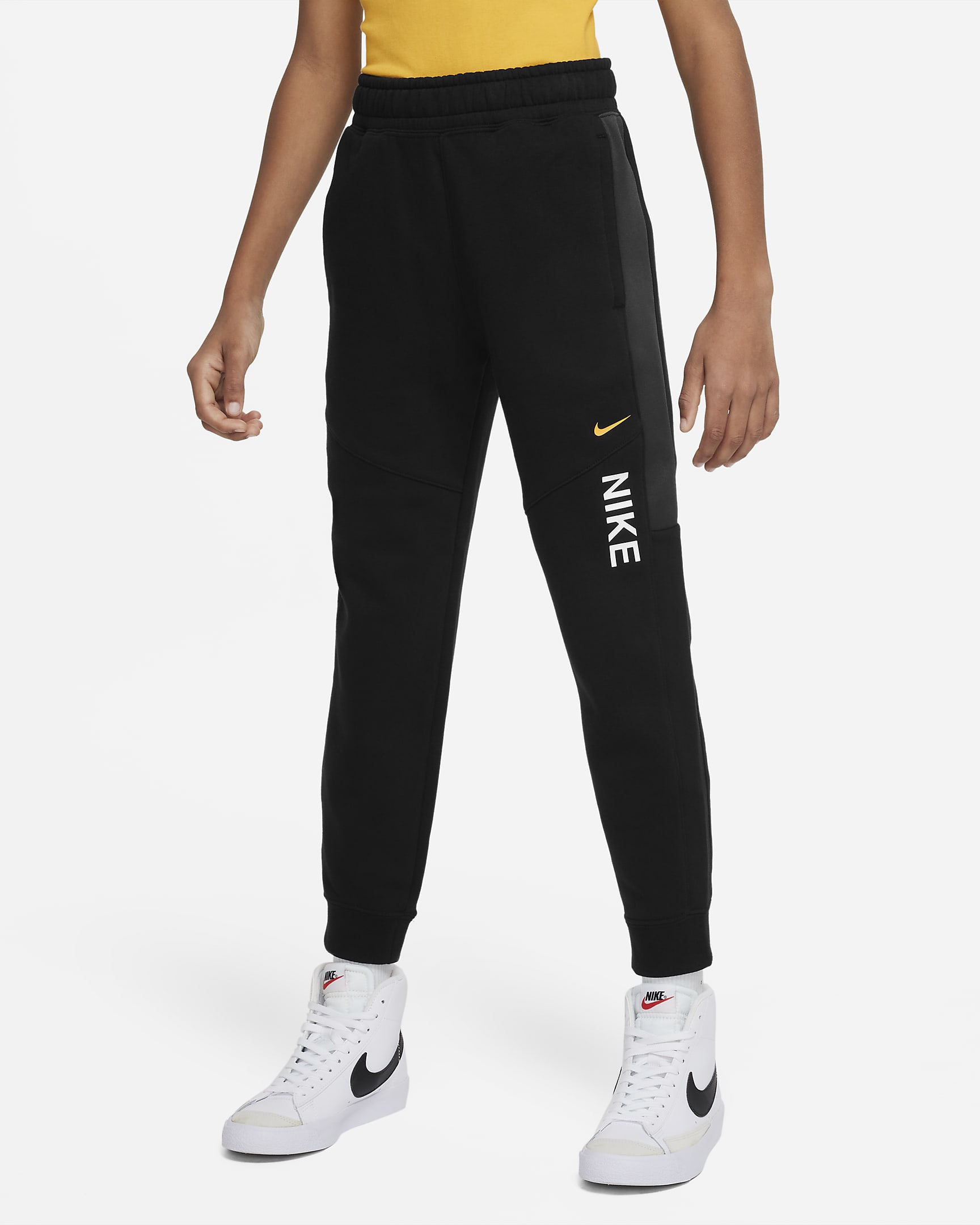 Pantaloni jogger in fleece Nike Sportswear Hybrid Ragazzo. Nike IT