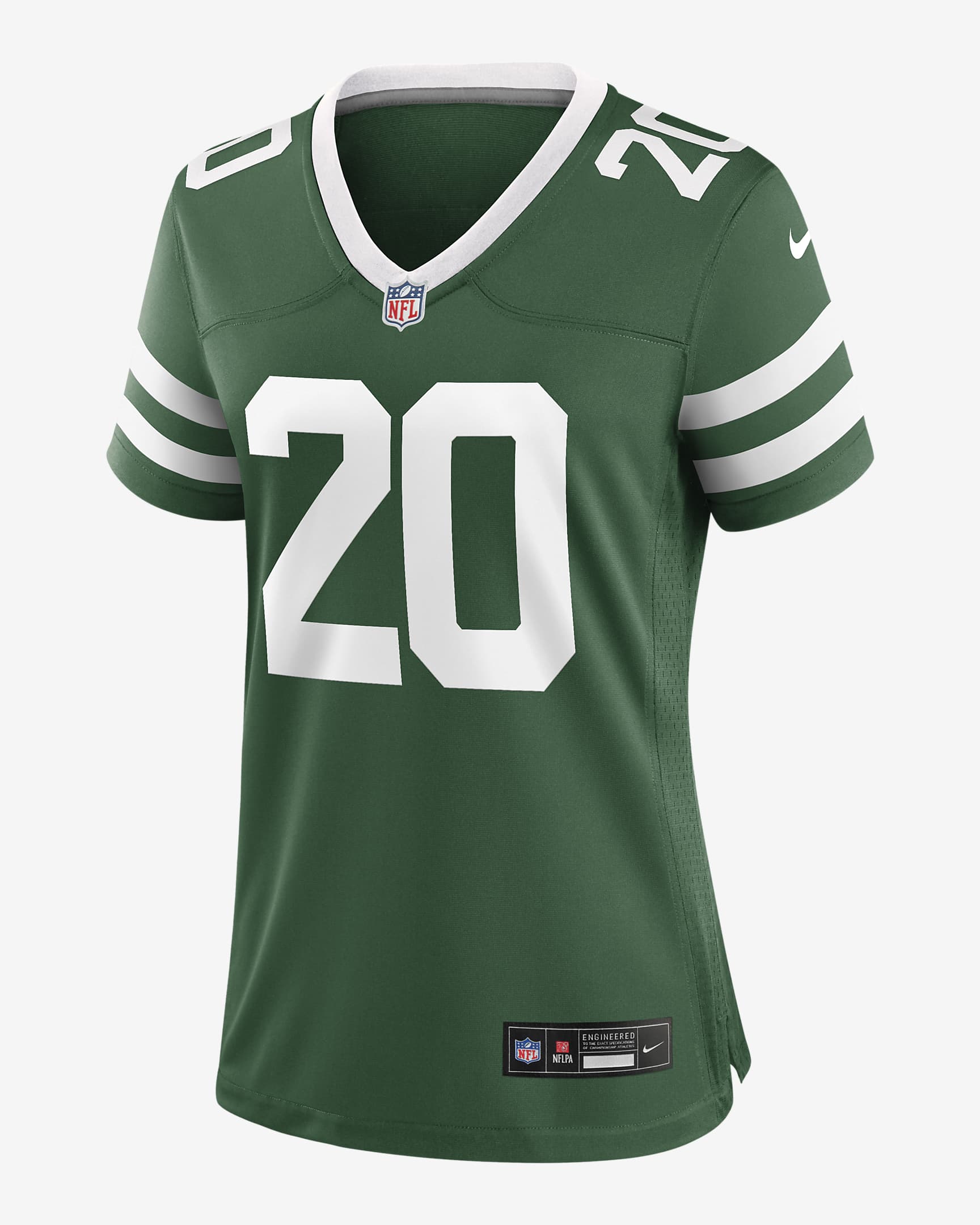 Jersey de fútbol americano Nike de la NFL Game para mujer Breece Hall New York Jets - Verde